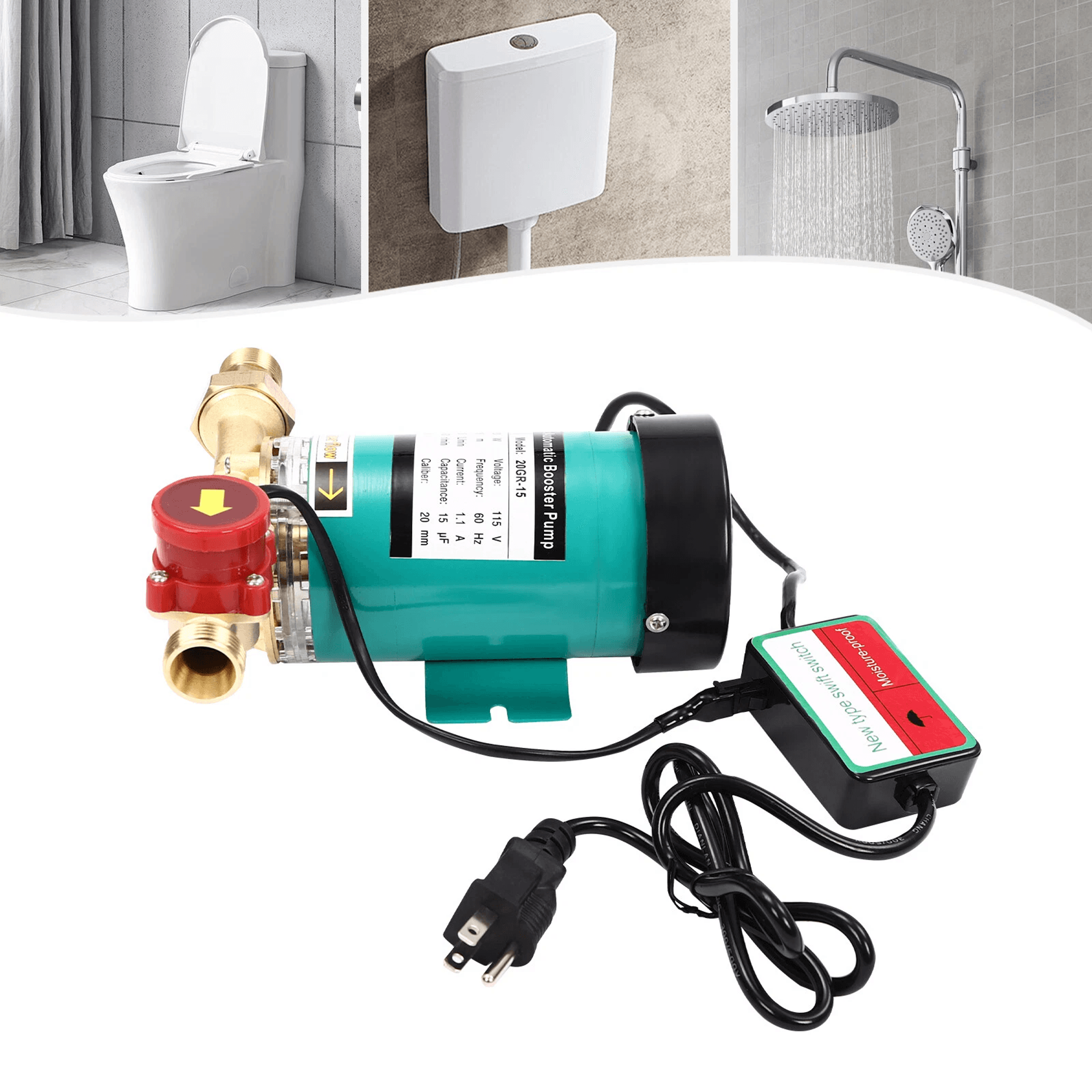 household water pressure booster pump outlet automatic stable flow