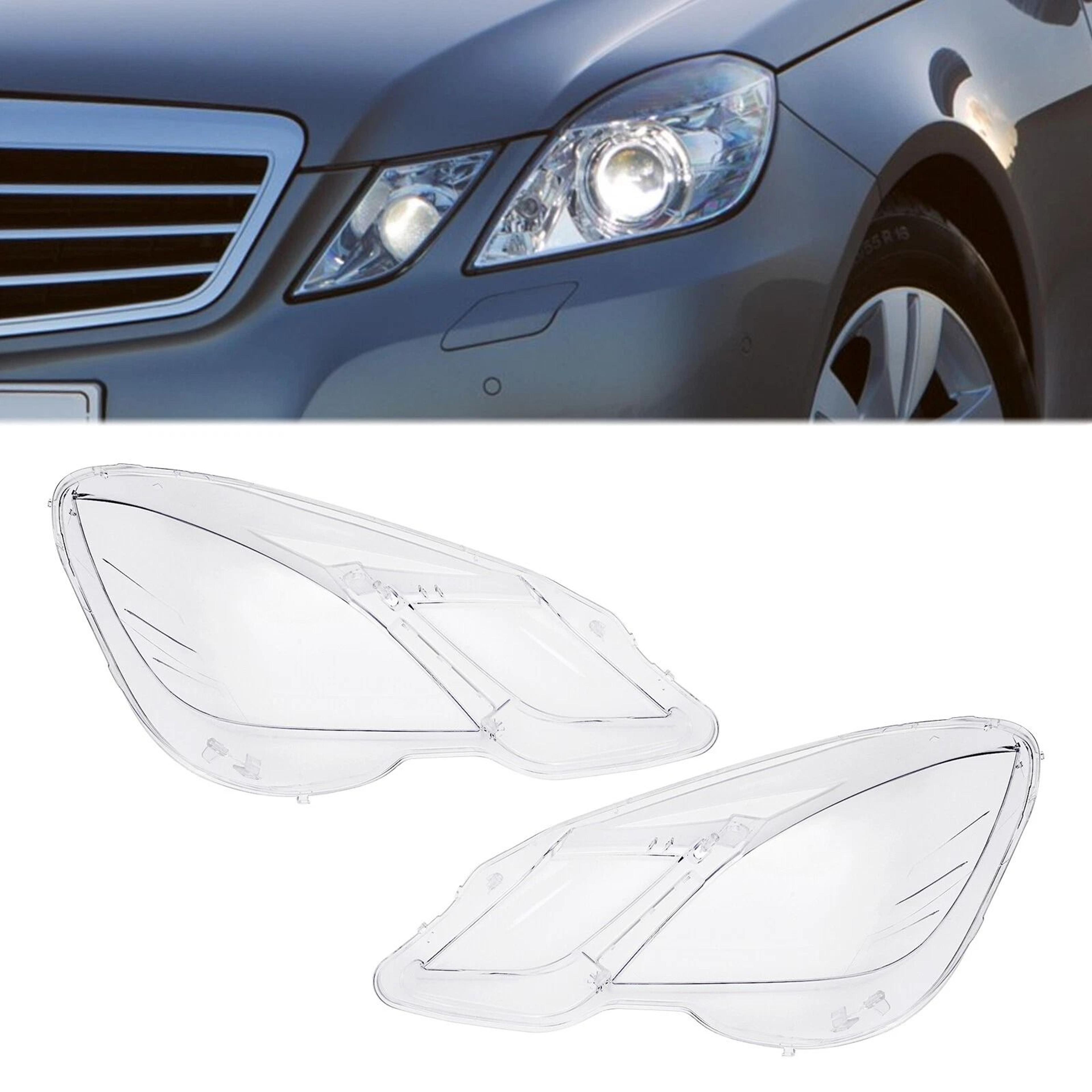 premium mercedes headlight lens cover direct fit front headlight lens replacement