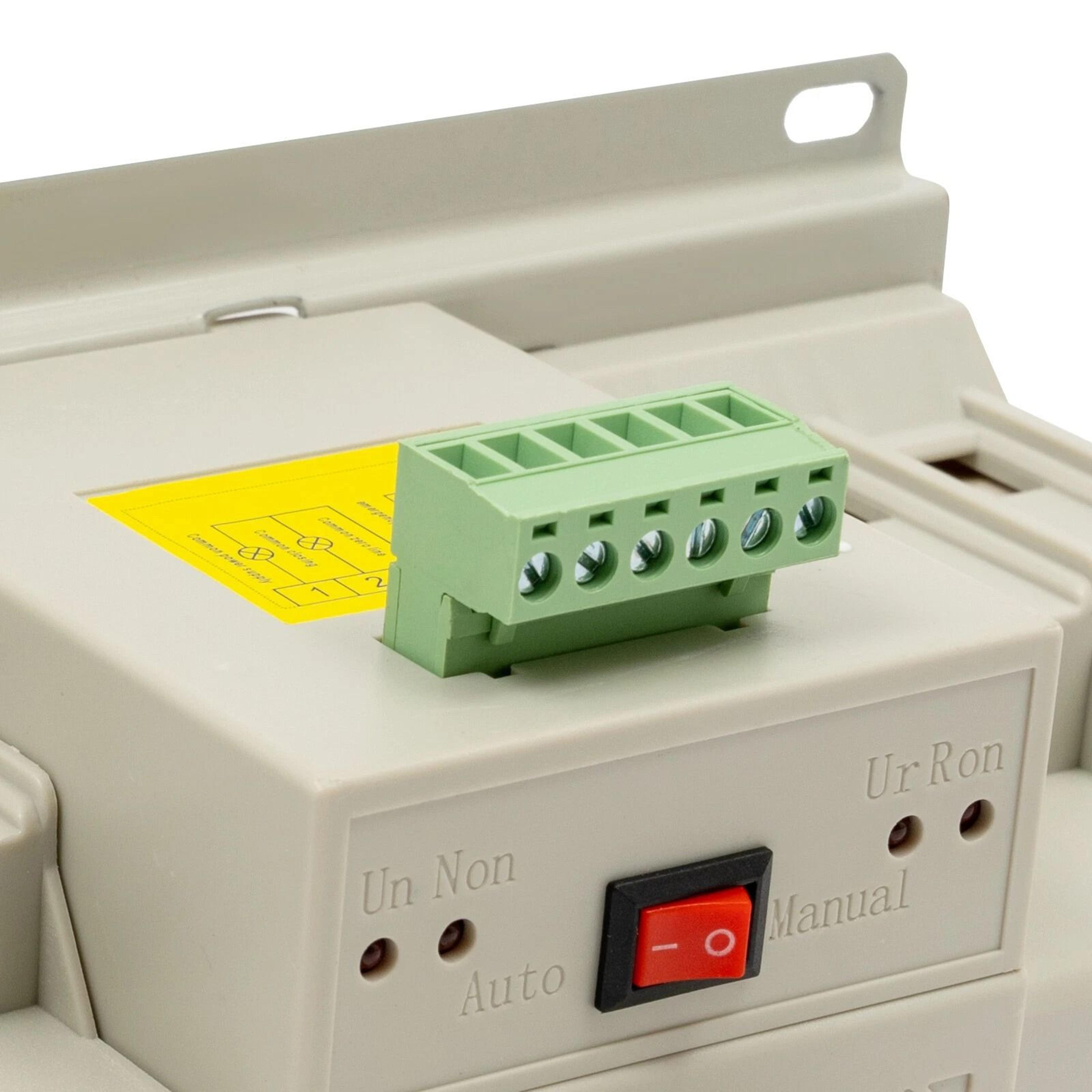 Automatic Transfer Switch 63A 3P ATS Dual Power Self Cast CB Level For Home  Generator Backup 4