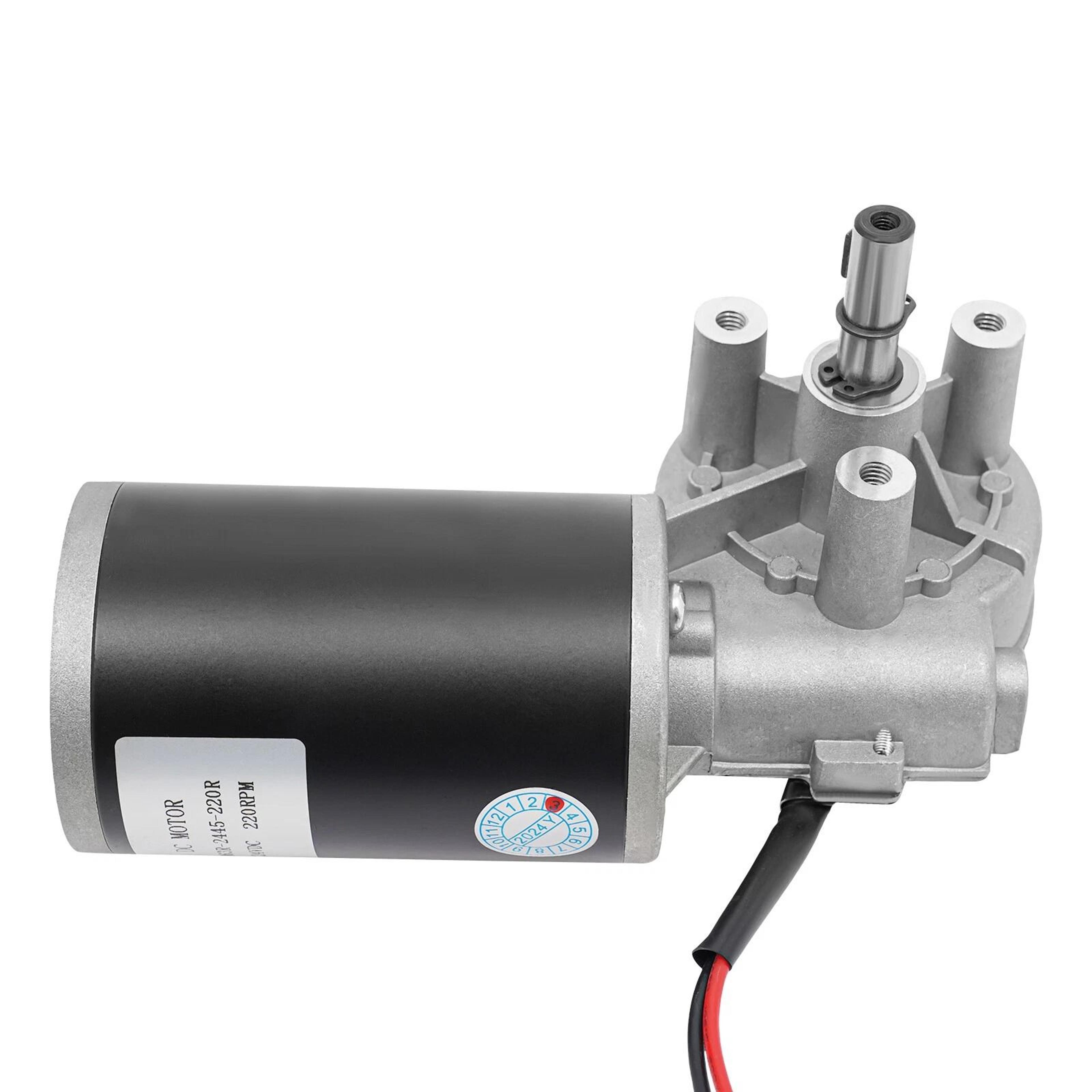 Premium DC Worm Gear Motor Reversible Right Angle High Torque DC Gear Motor 8