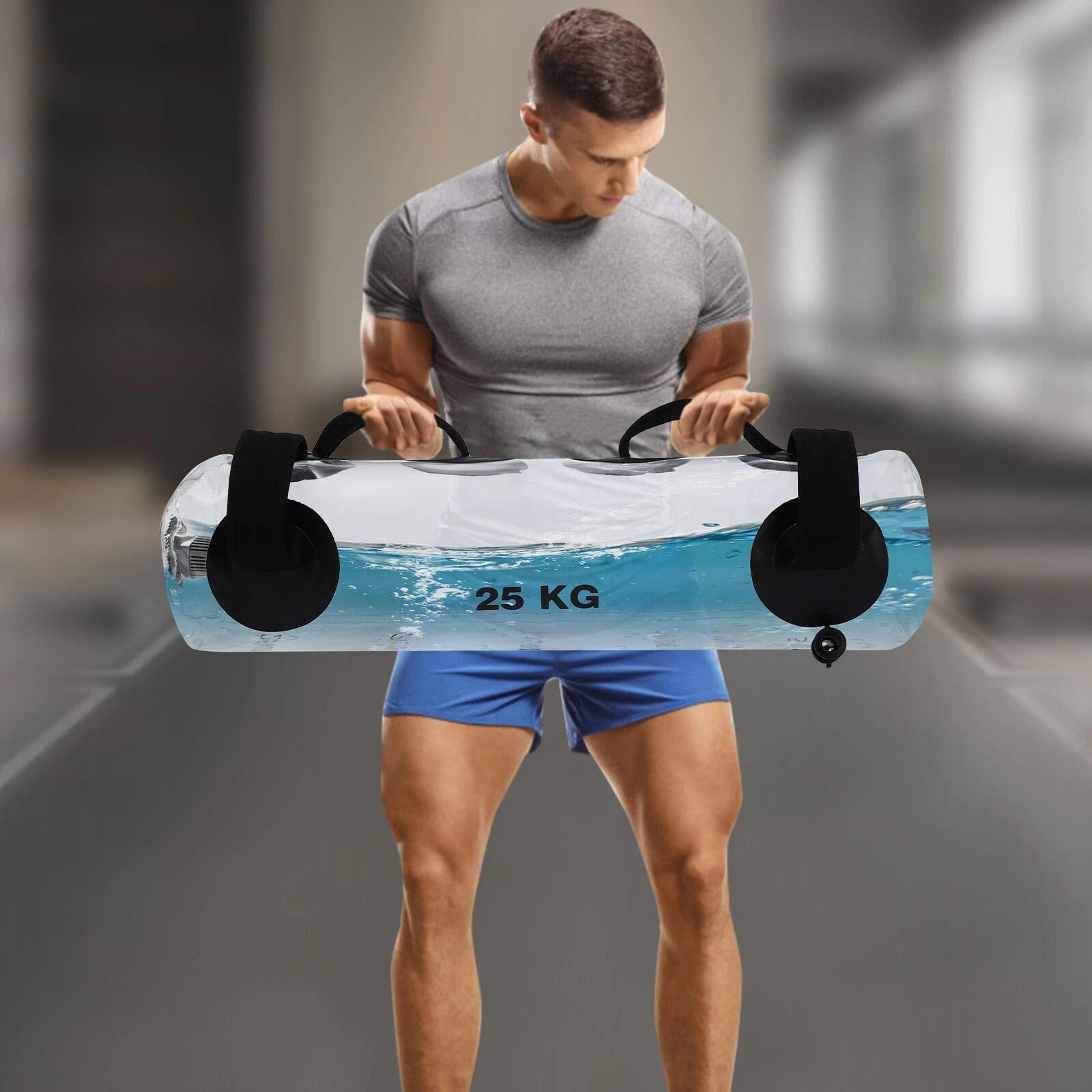 ultimate water weight aqua bag adjustable fitness water bag for portable stability training