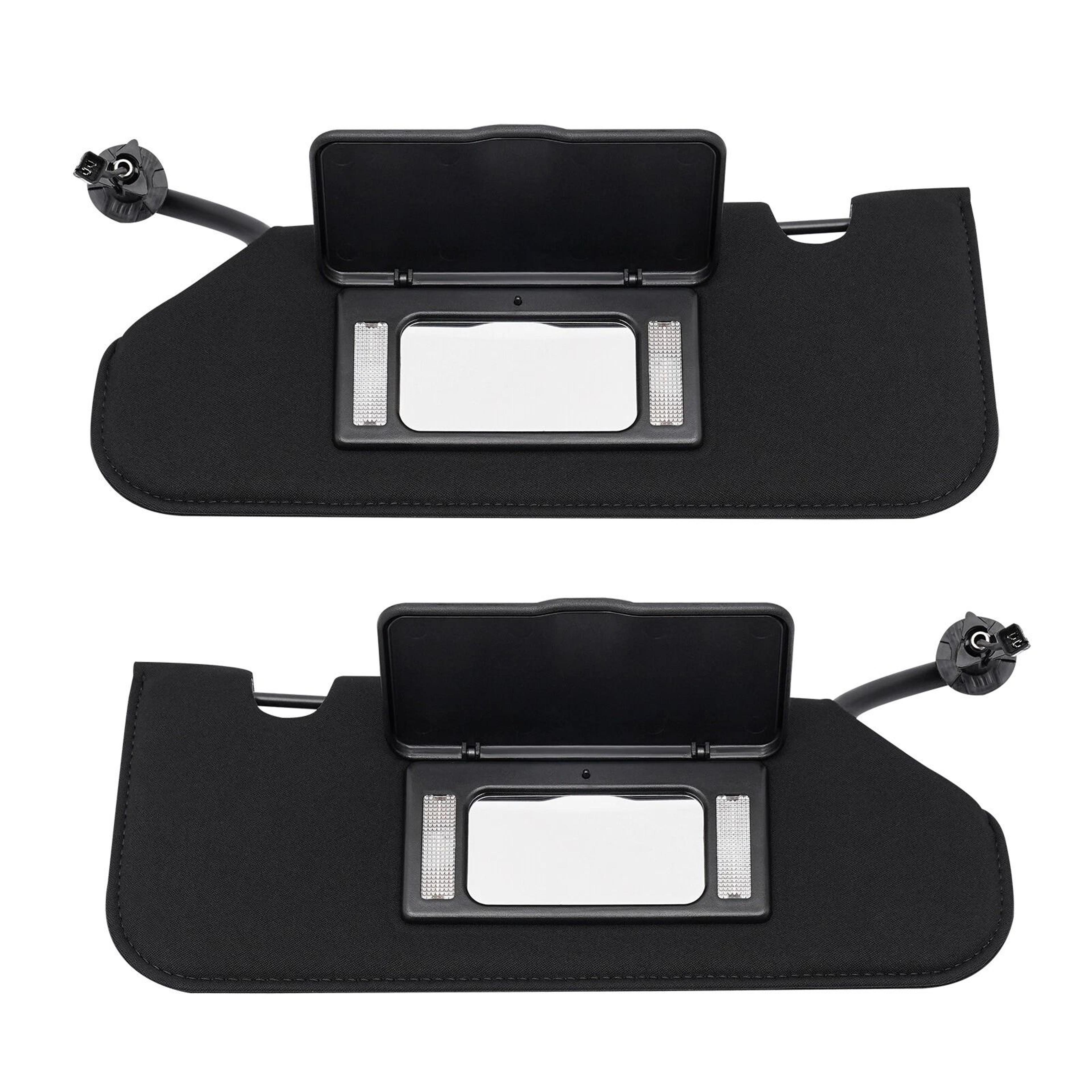 Chevrolet C6 Corvette Sun Visor Replacement Set With LED Lights Driver  Passenger Fit 12