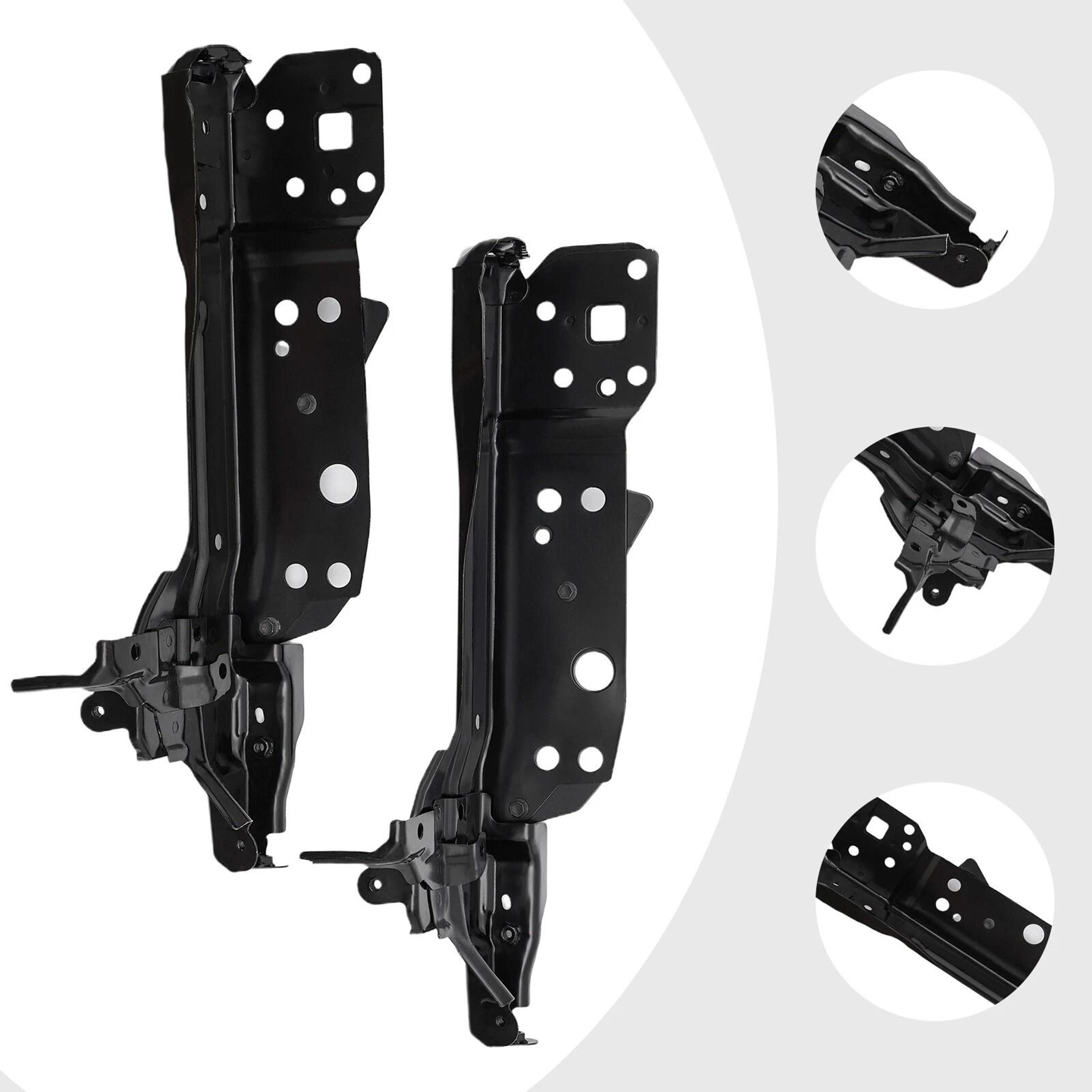toyota corolla radiator support bracket set heavy duty radiator mounting brackets