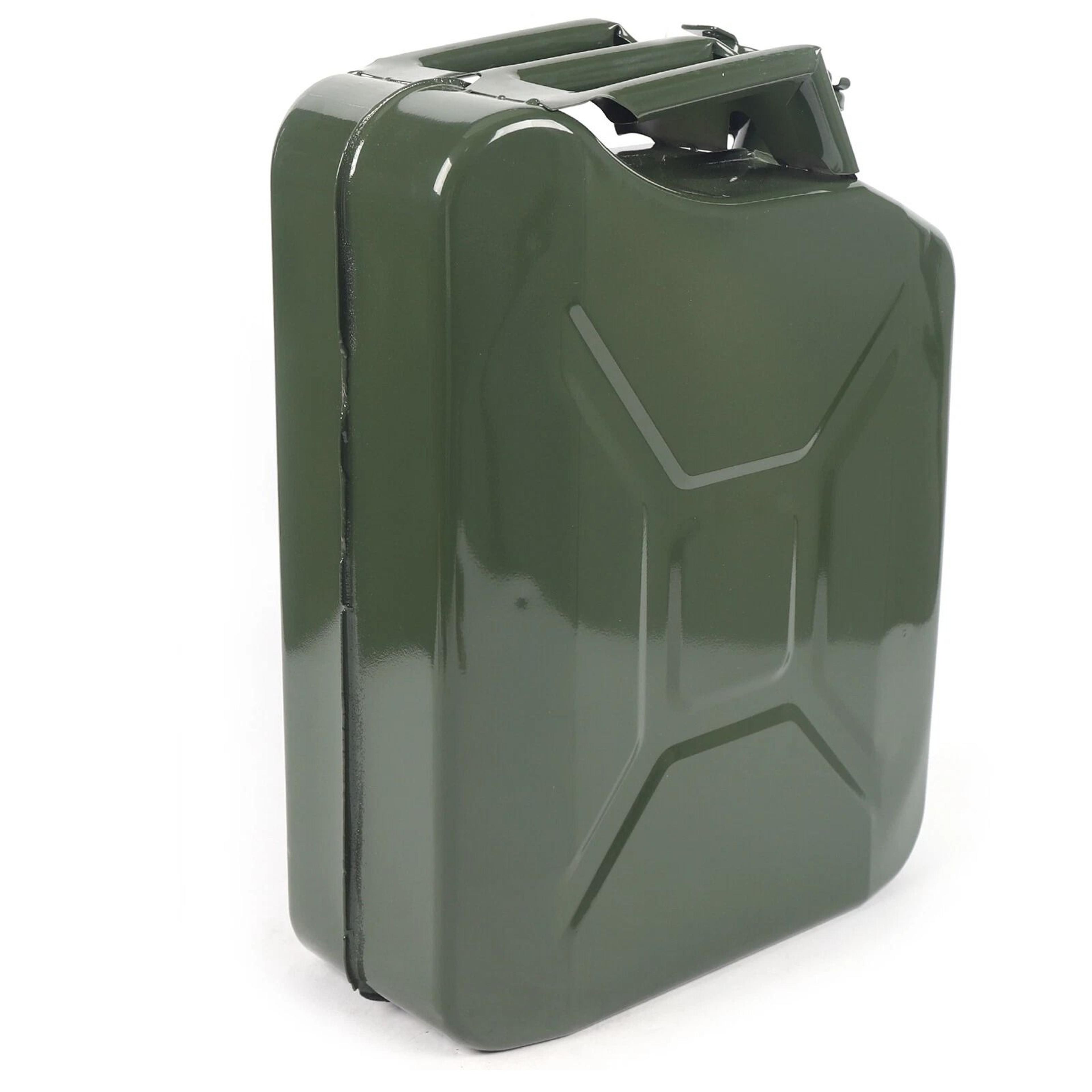 Heavy Duty 5 Gallon Military Style Jerry Can Fuel Storage Container Steel Gasoline Container 1