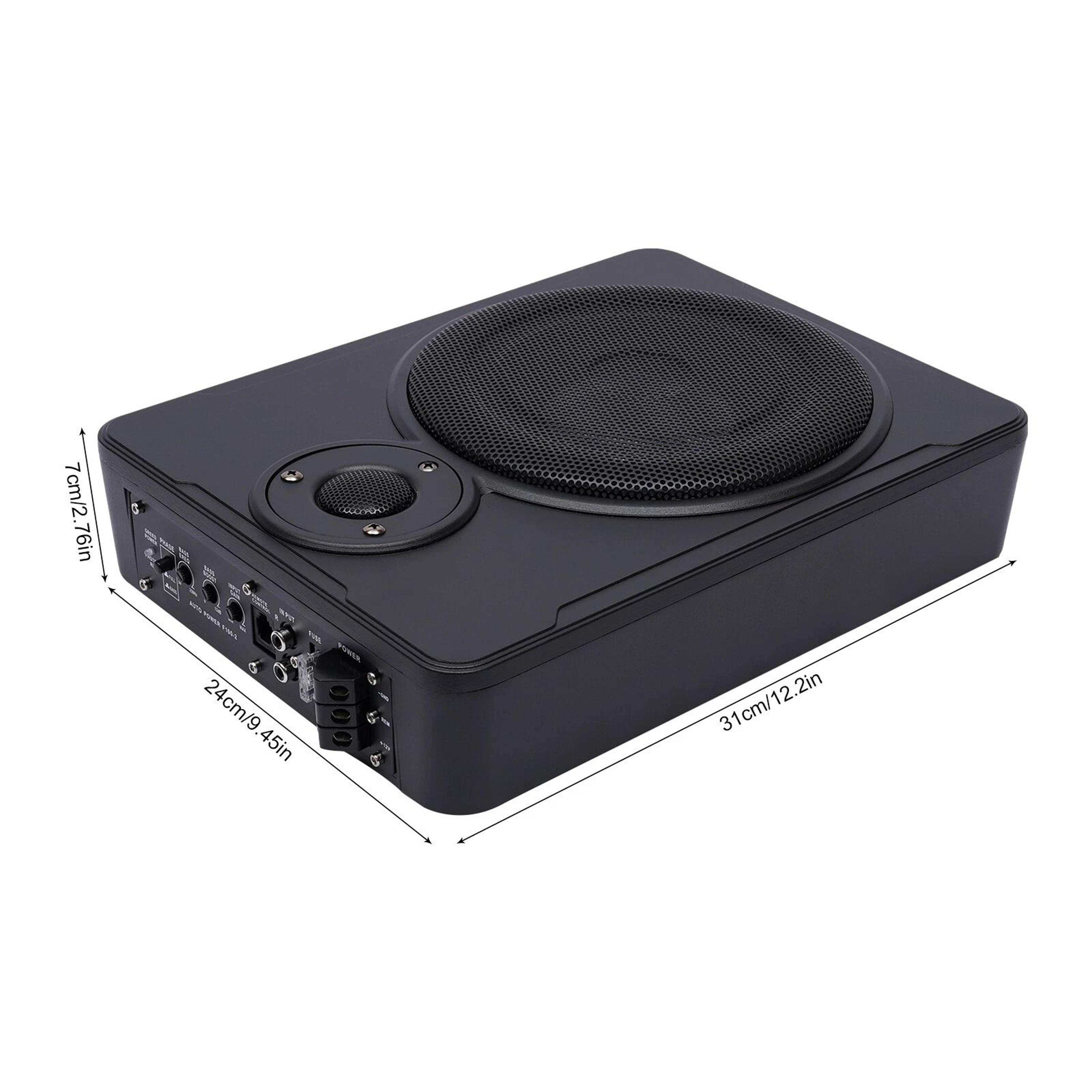 Active Under Seat Car Subwoofer Speaker 7