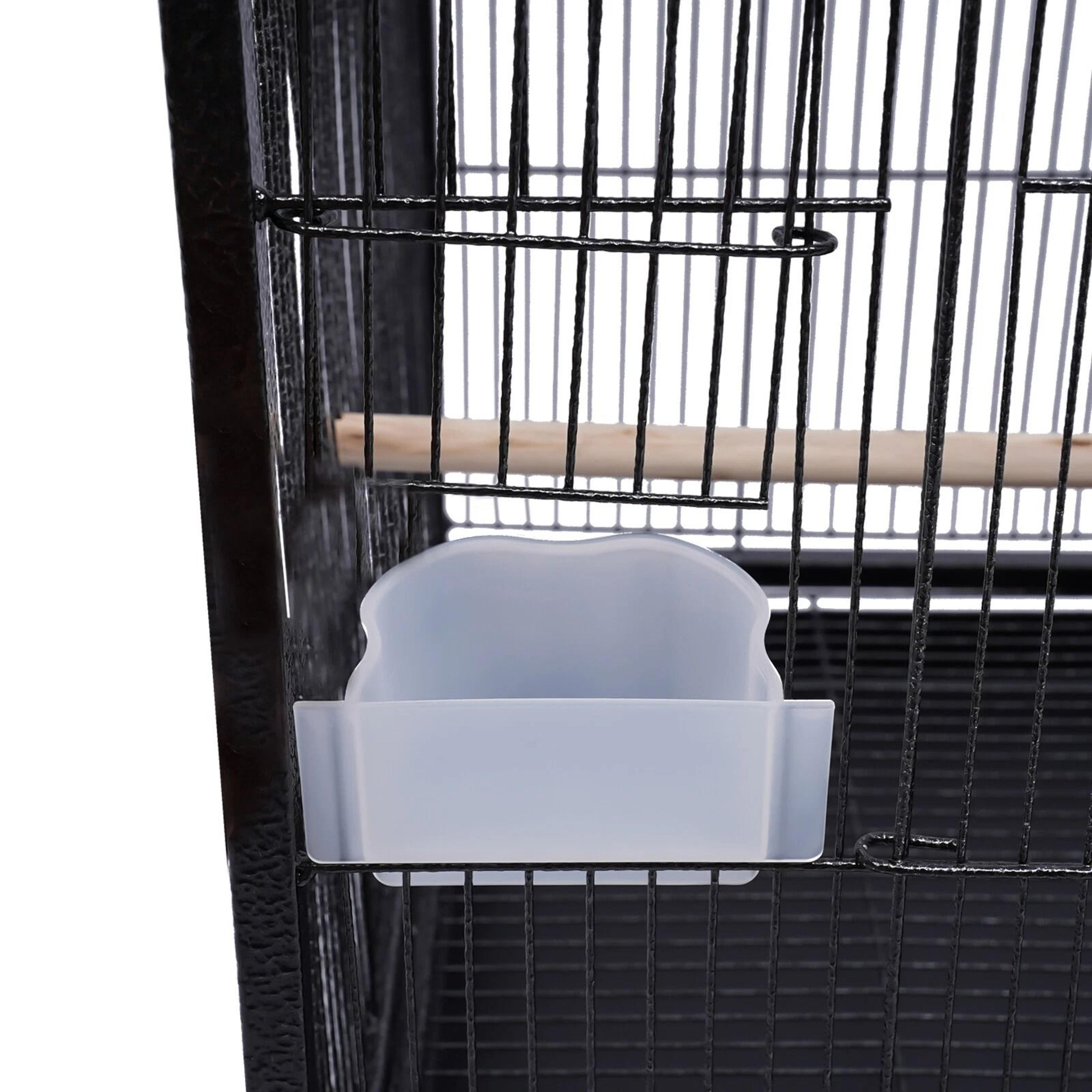 Large Bird Cage With Stand For Cockatiels Parakeets Finches 8