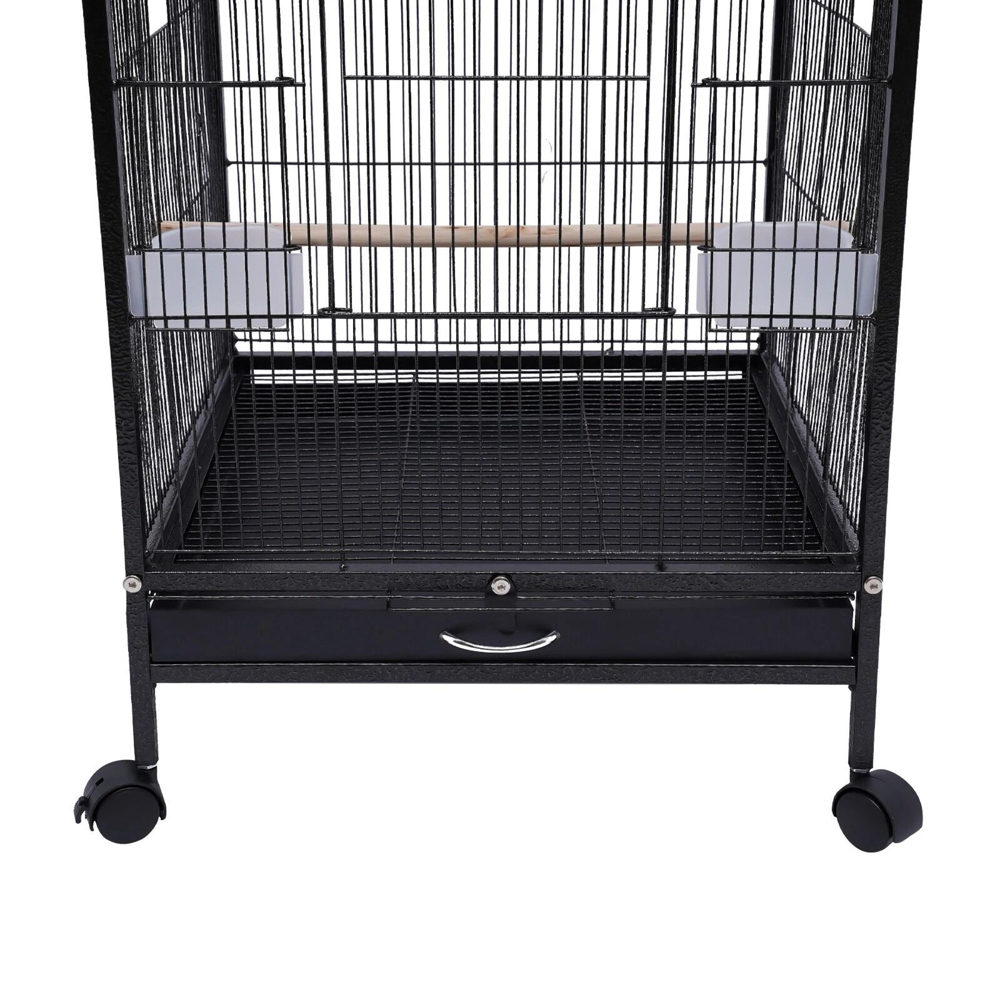 Large Bird Cage With Stand For Cockatiels Parakeets Finches 9