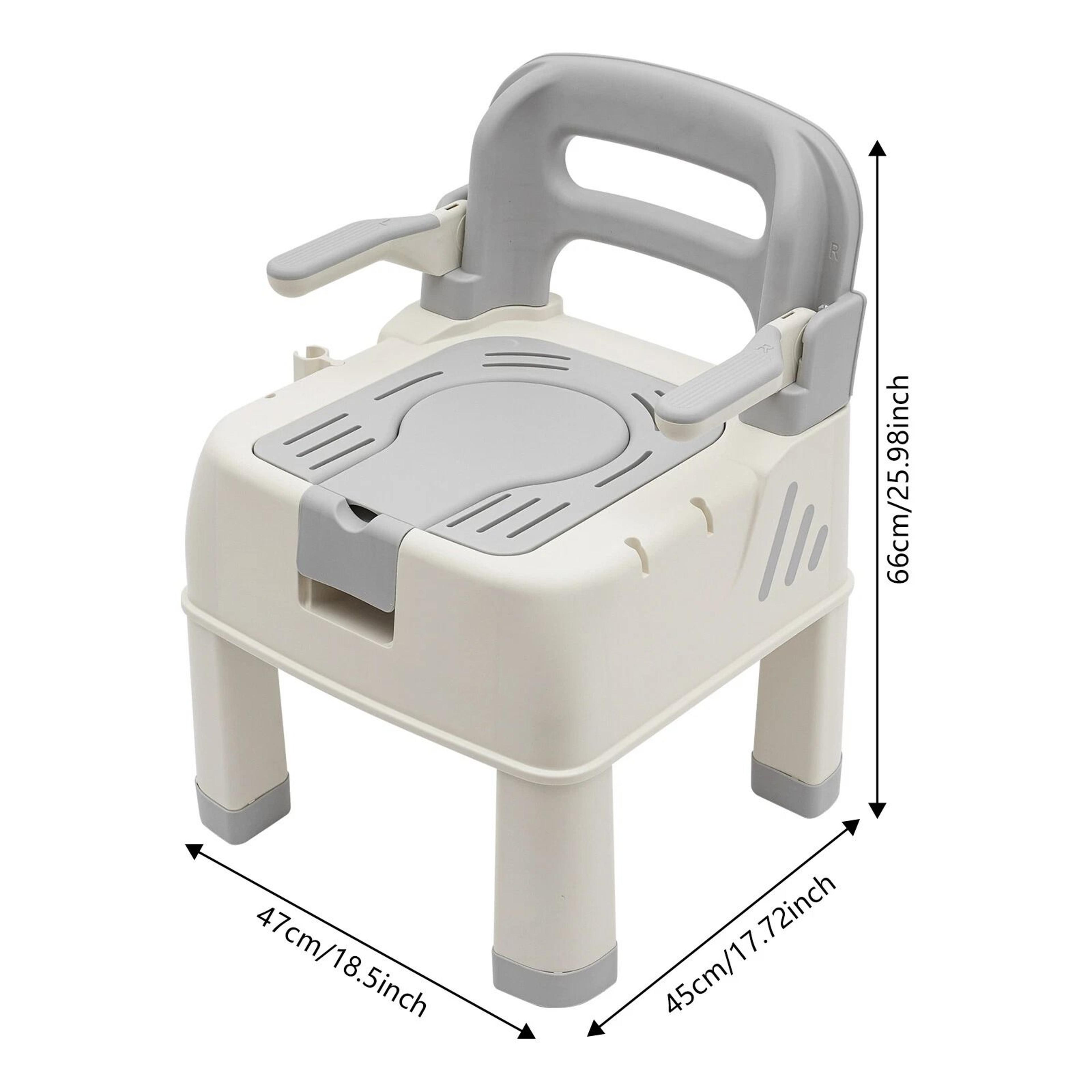 Modern Shower Chair Commode Bathroom Safety Seat 1