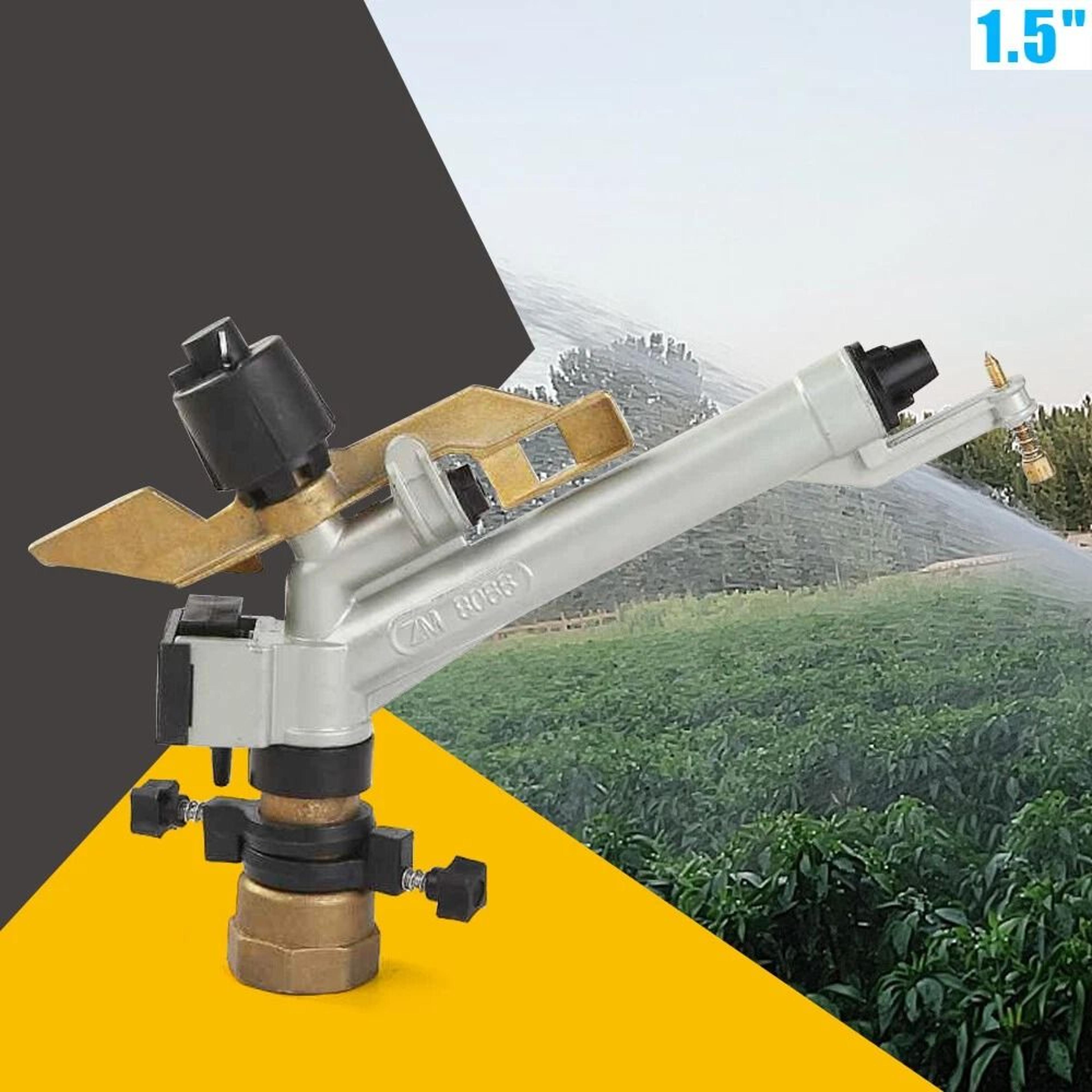 Rain Spray Gun Adjustable Impact Sprinkler For Large Area Irrigation 10