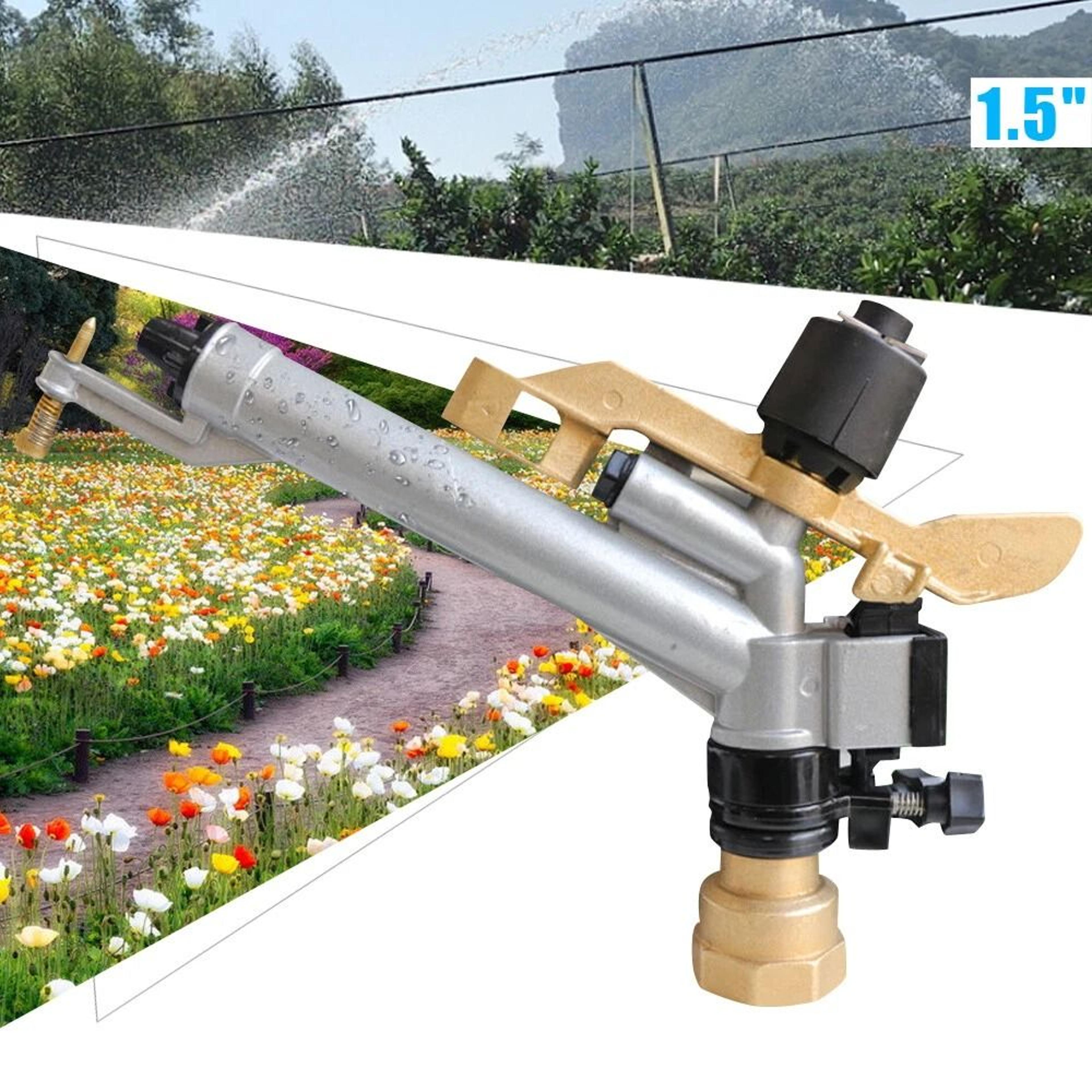 Rain Spray Gun Adjustable Impact Sprinkler For Large Area Irrigation 14