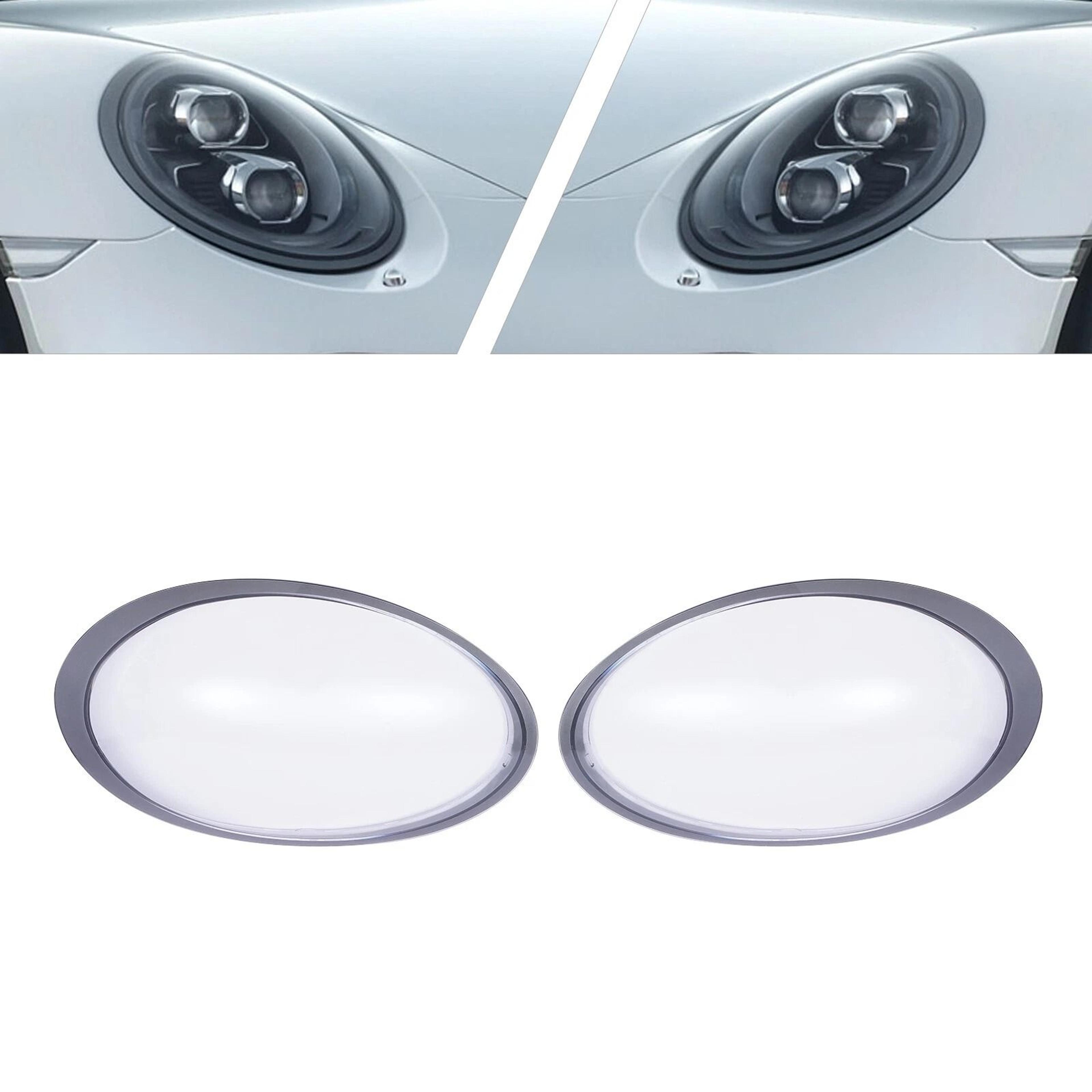 porsche headlight lens cover pair for carrera targa