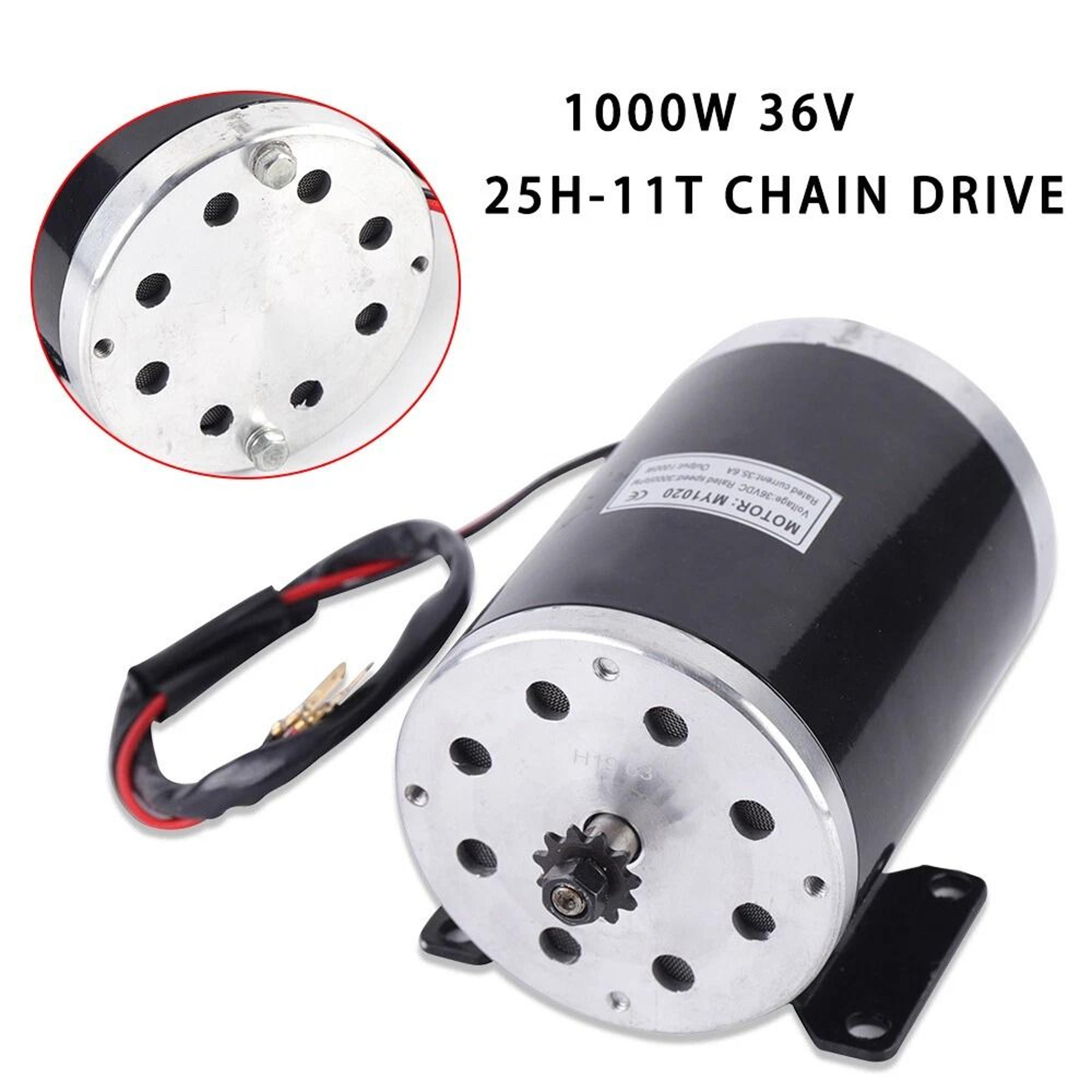 Brushed DC Motor For Go Kart E Bike Scooter RPM 6