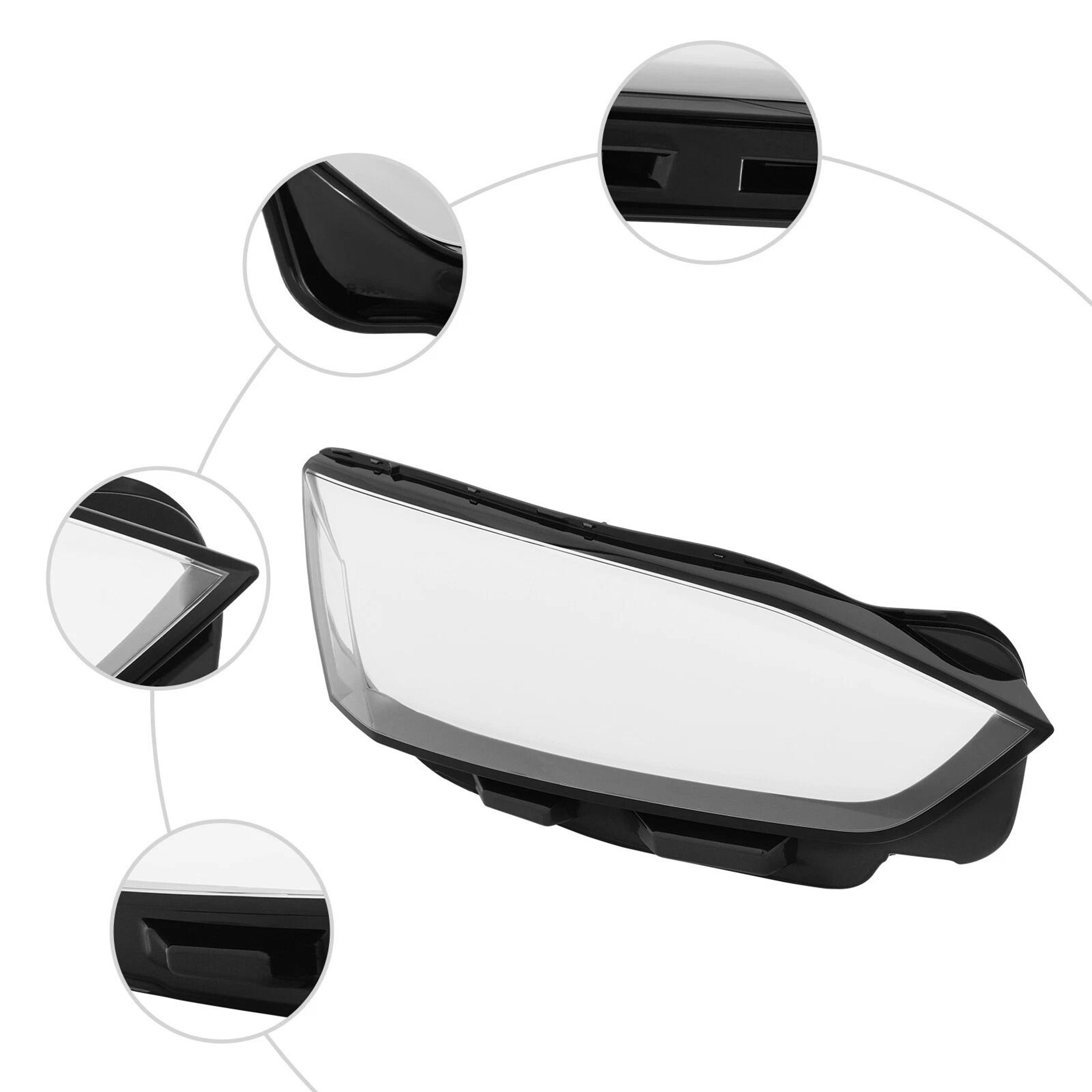 Right Headlight Lens Cover For Audi A5 S5 RS5 6