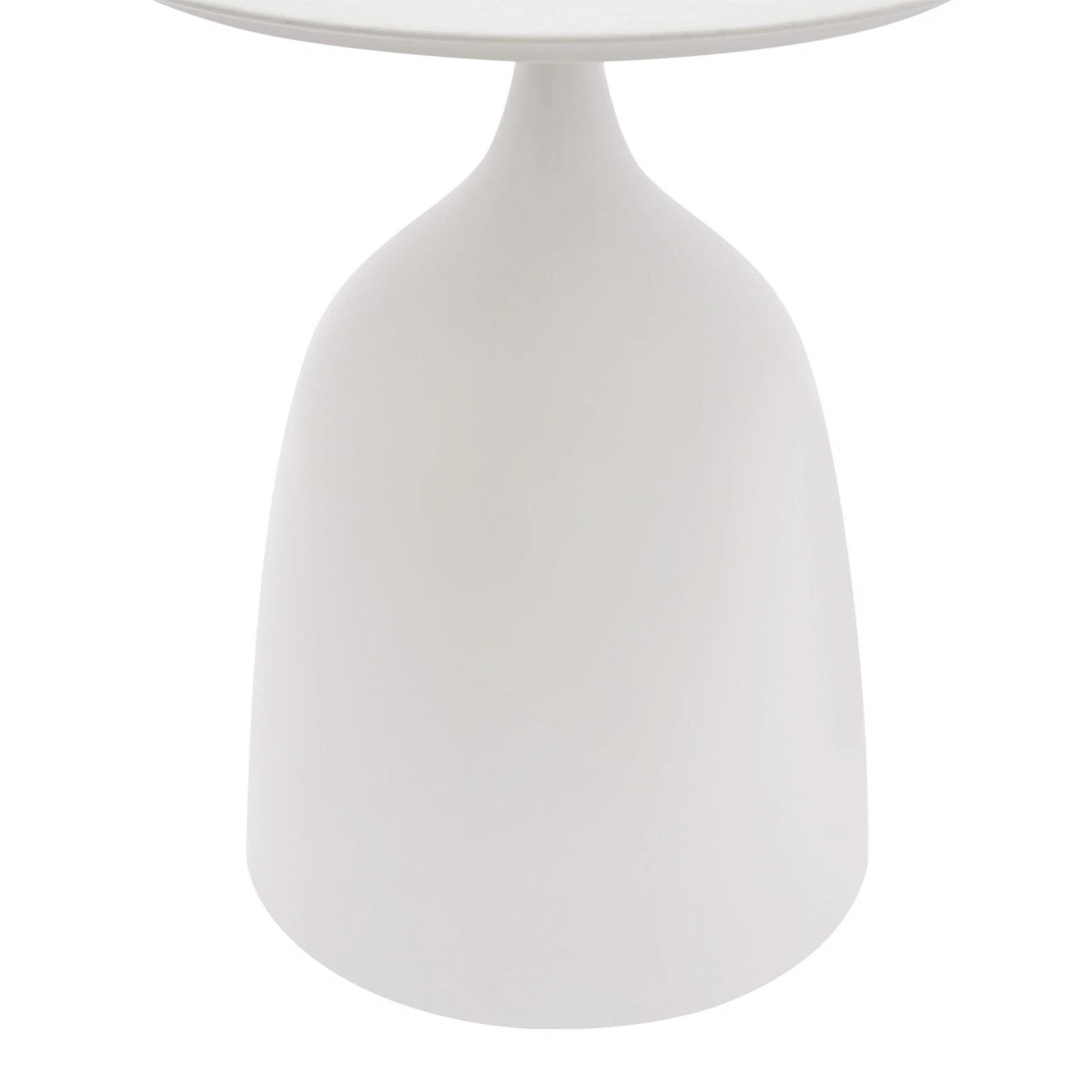 Modern Round Side Table Set With Pedestal End Tables For Sofa Bedside And Living Room 7