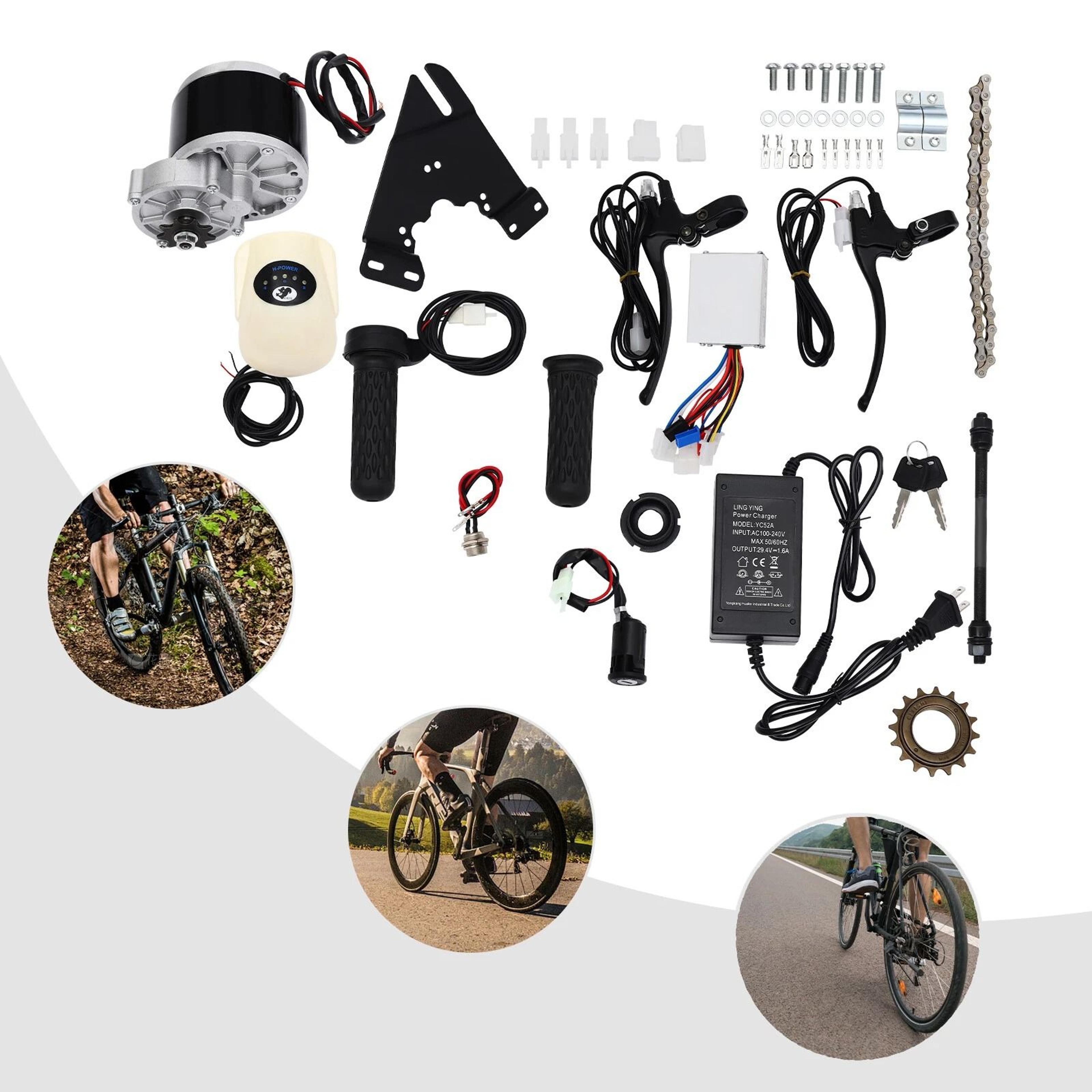 e bike conversion kit with brush motor and controller