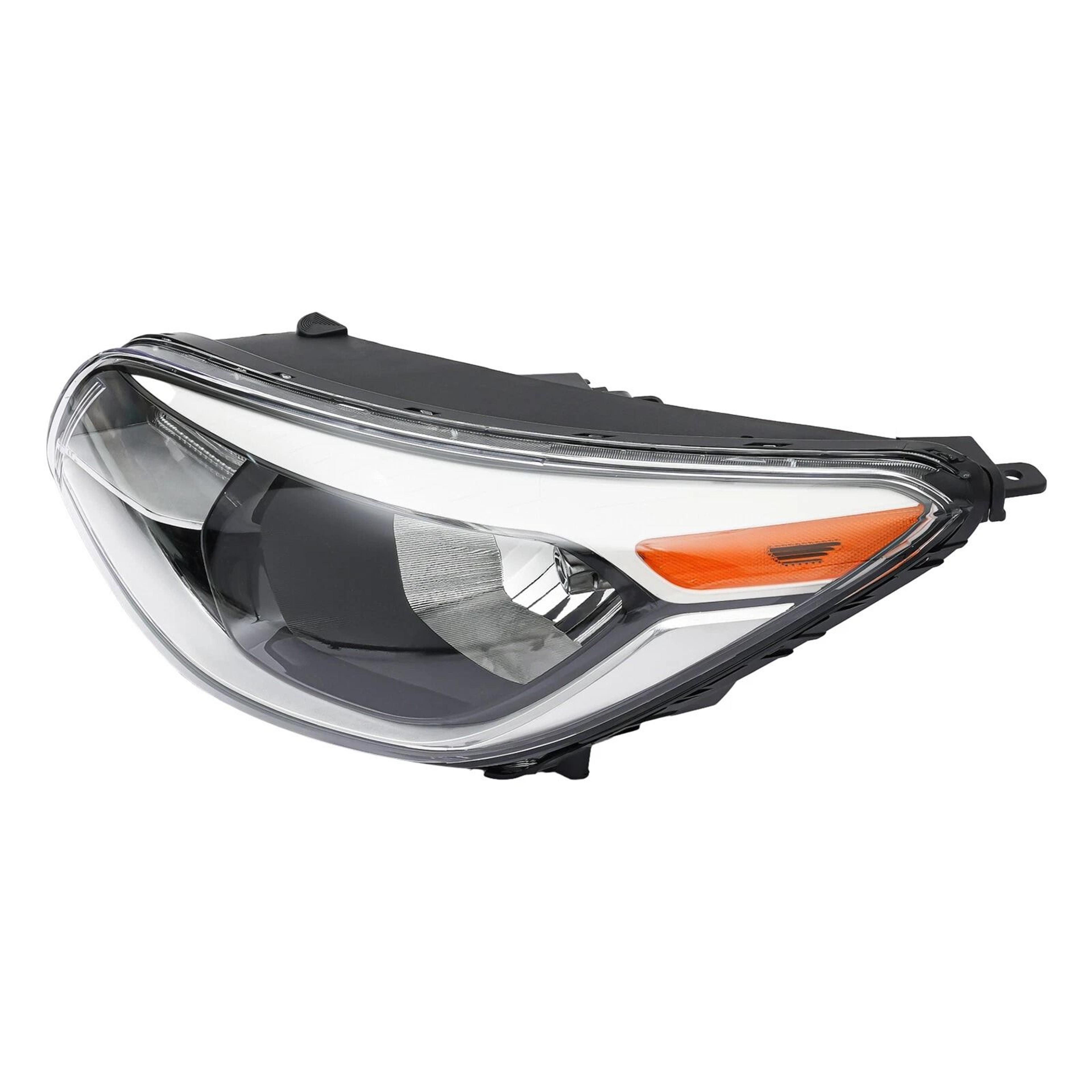Premium Kia Soul Headlight Assembly Left Driver Side Halogen Replacement Headlight 6