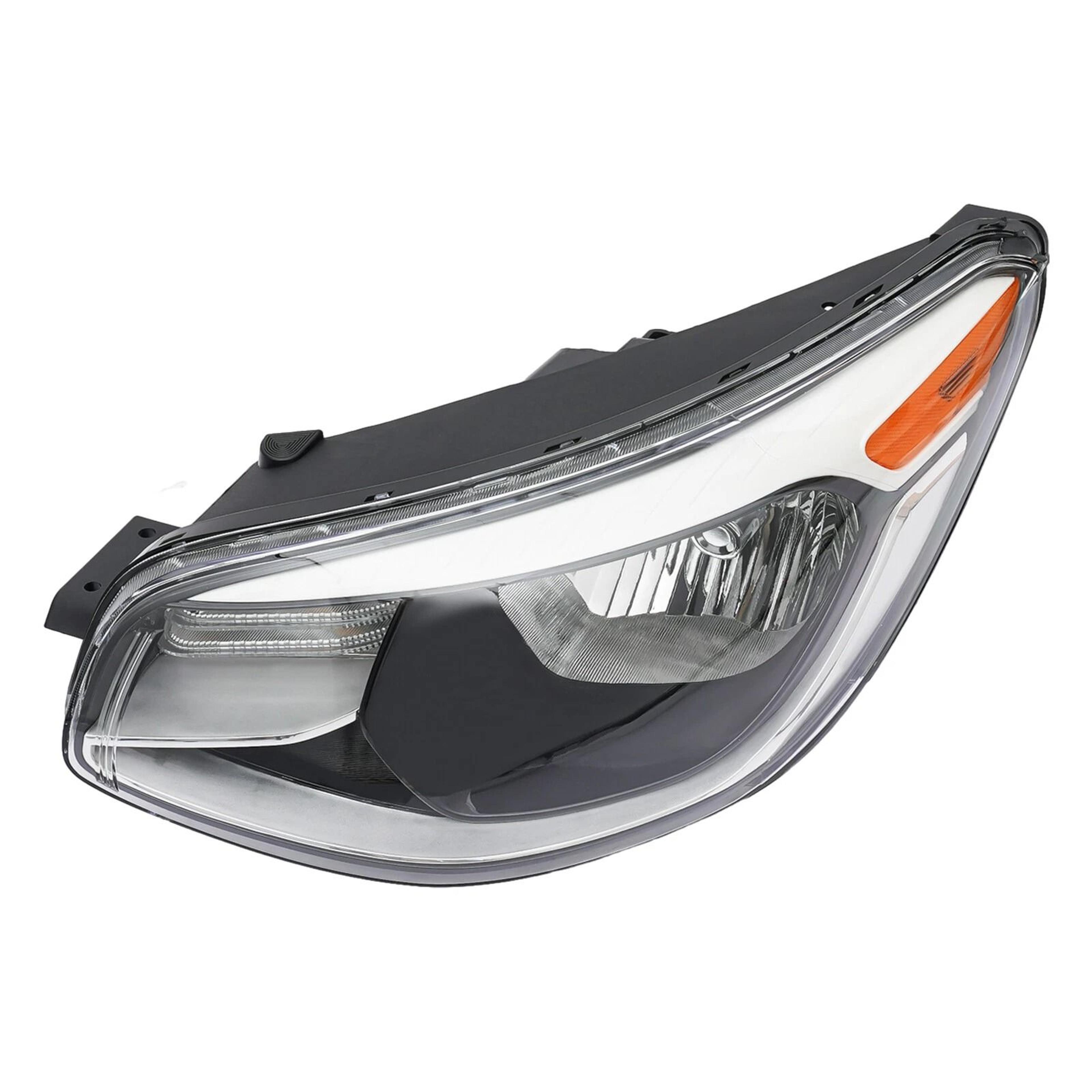 Premium Kia Soul Headlight Assembly Left Driver Side Halogen Replacement Headlight 9