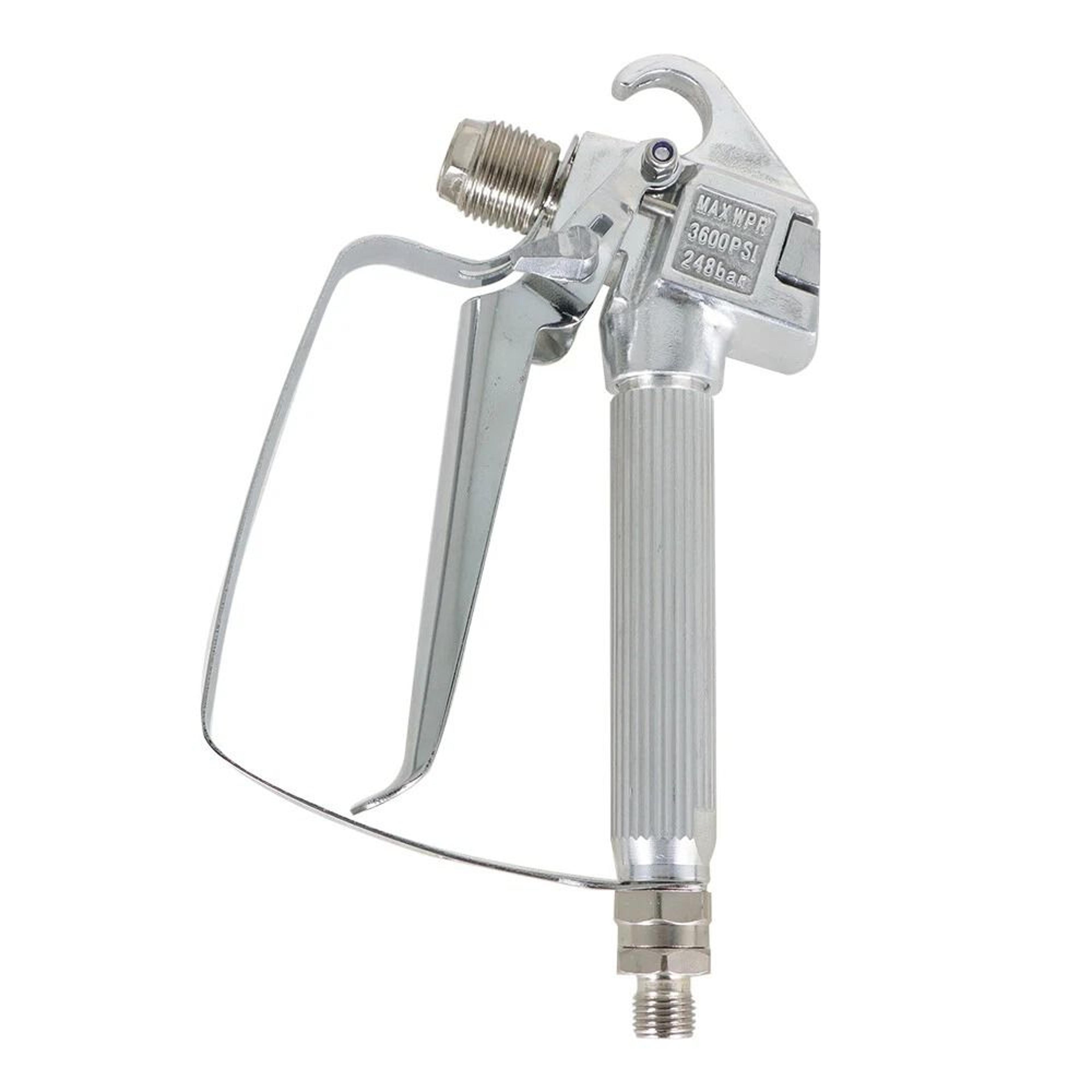 psi airless paint spray gun with spray tip and nozzle guard