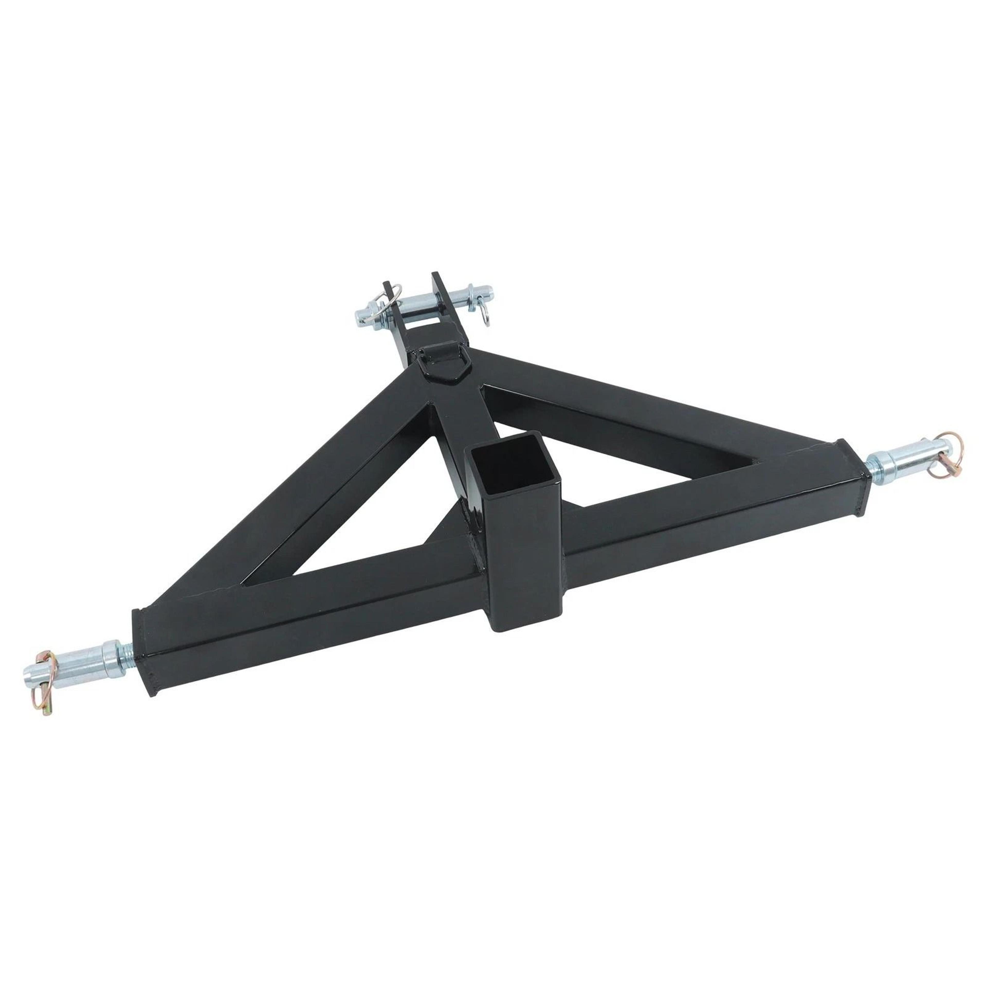 category 1 3 point trailer hitch with receiver for tractor quick hitch