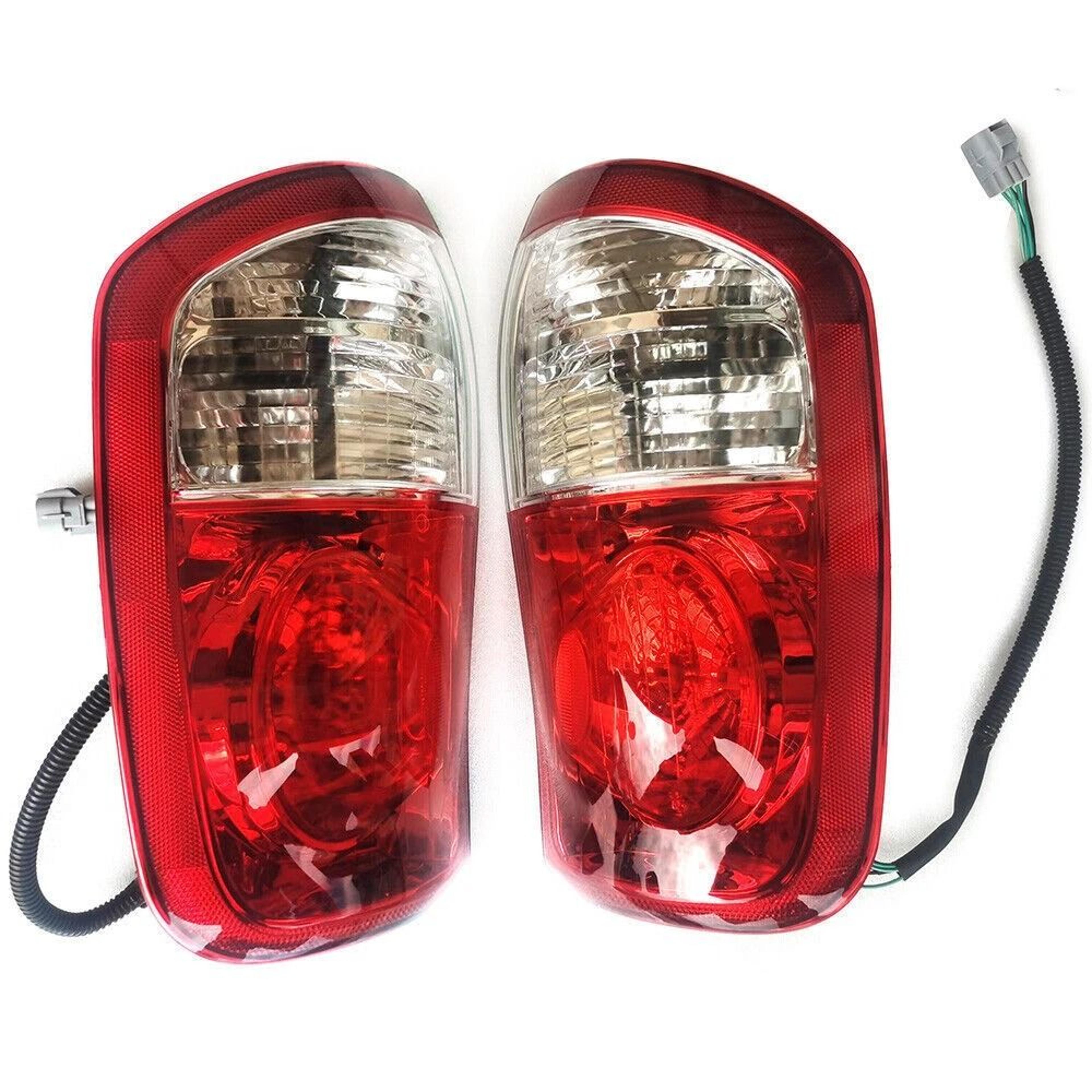 pair toyota tundra tail lights rear brake lamps for double cab