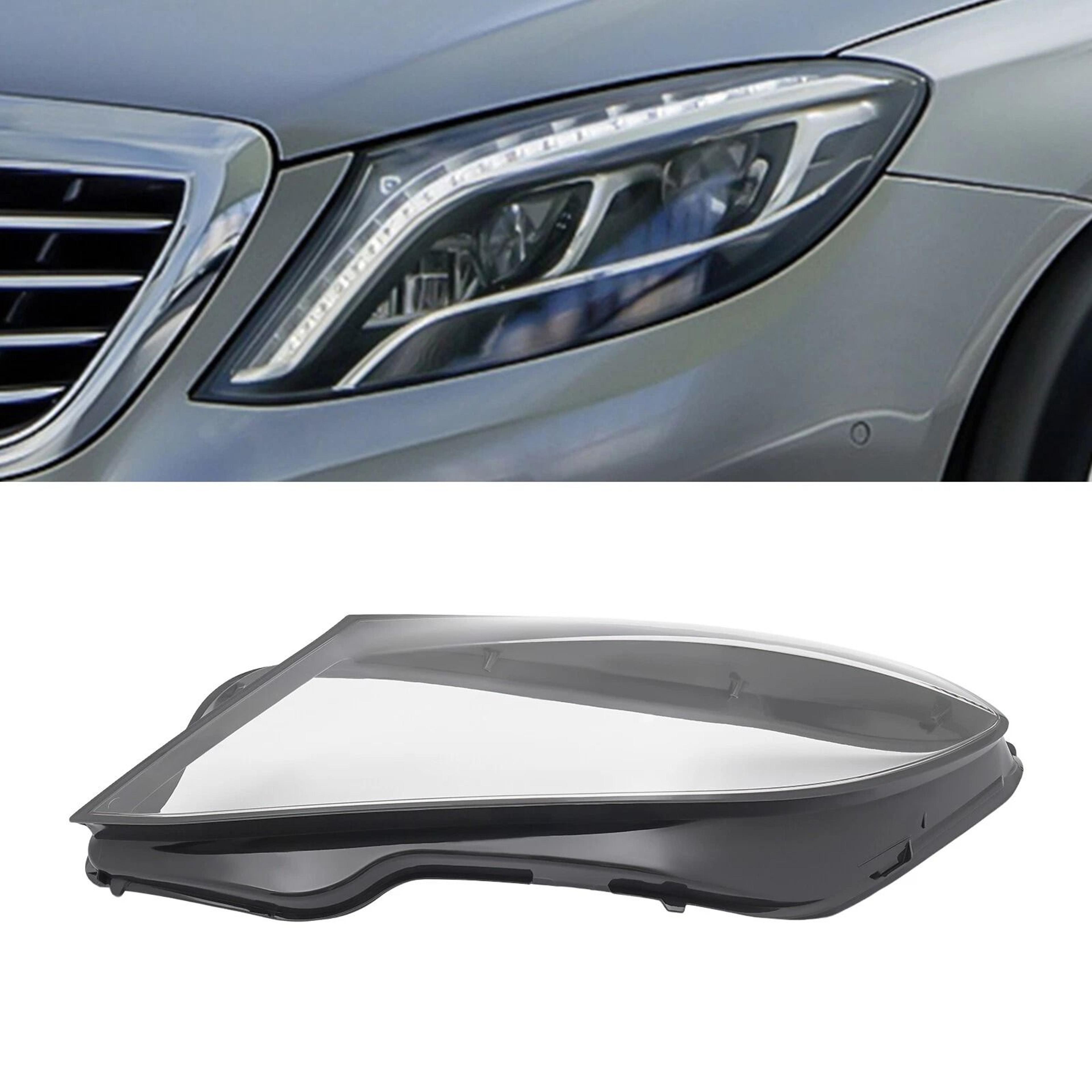 left driver side headlight lens cover for mercedes-benz w222 s class