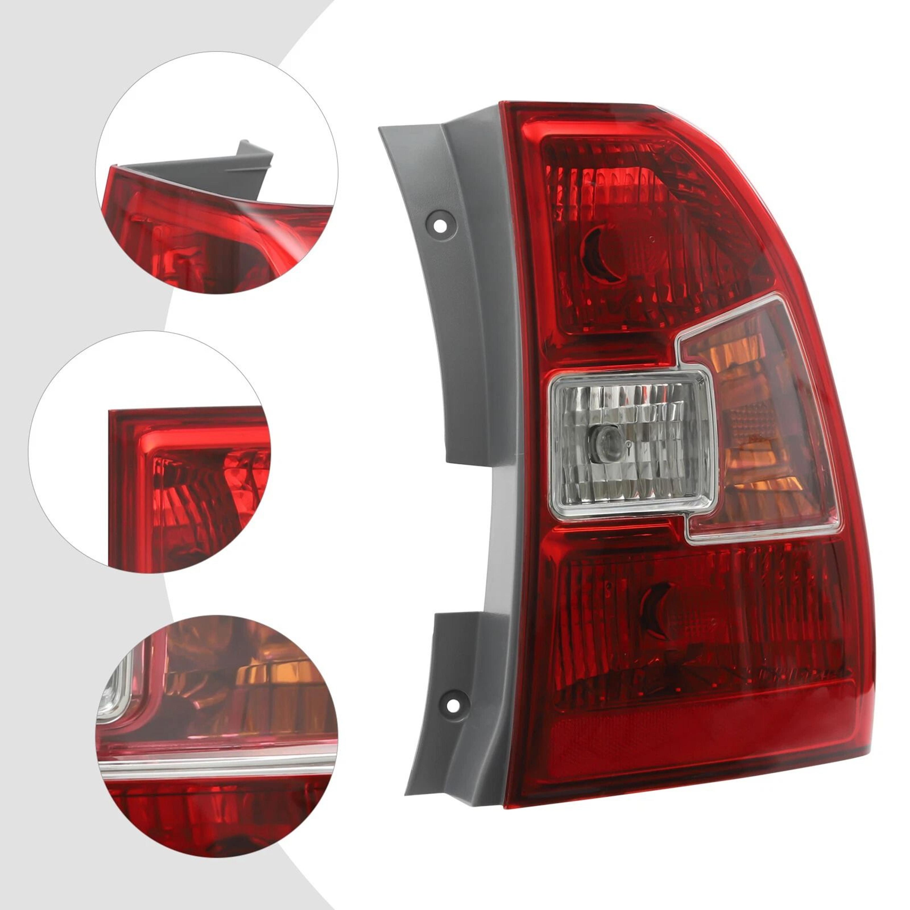 kia sportage passenger side tail light assembly halogen rh rear brake lamp