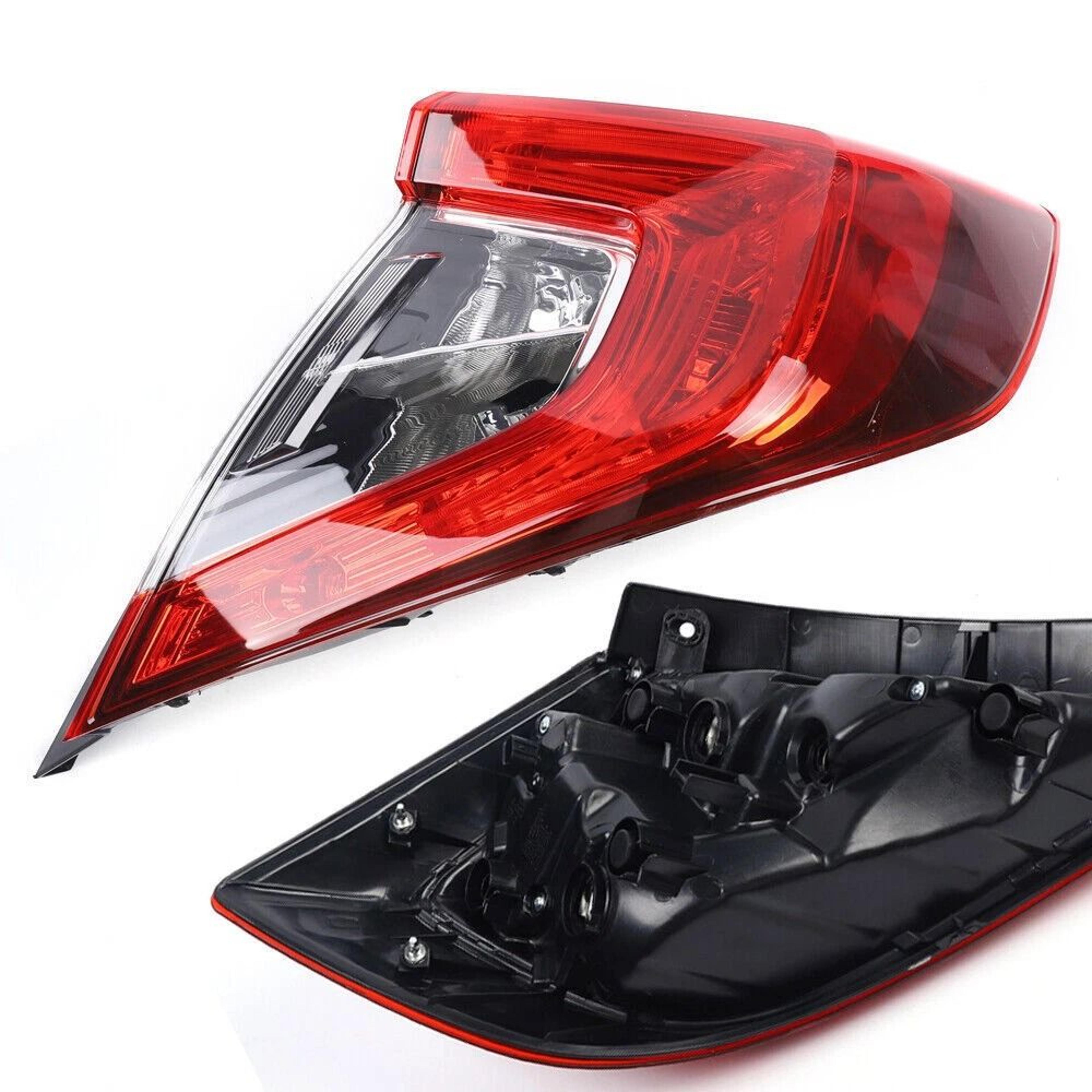 Premium Honda Civic Sedan Right Passenger Tail Light Assembly Direct Fit Replacement 7