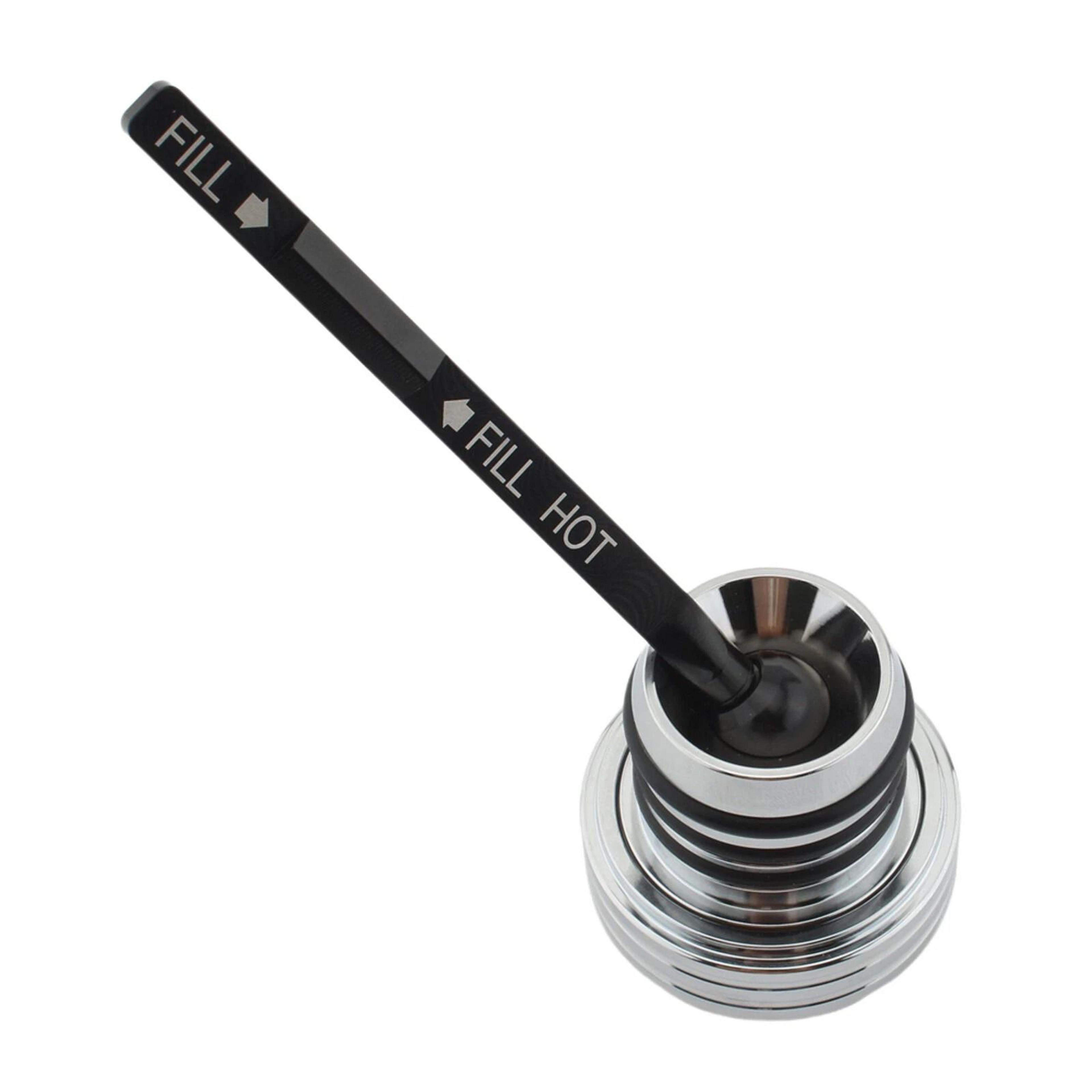 Premium Oil Dipstick Cap Plug Replacement For Harley Softail Silver 7
