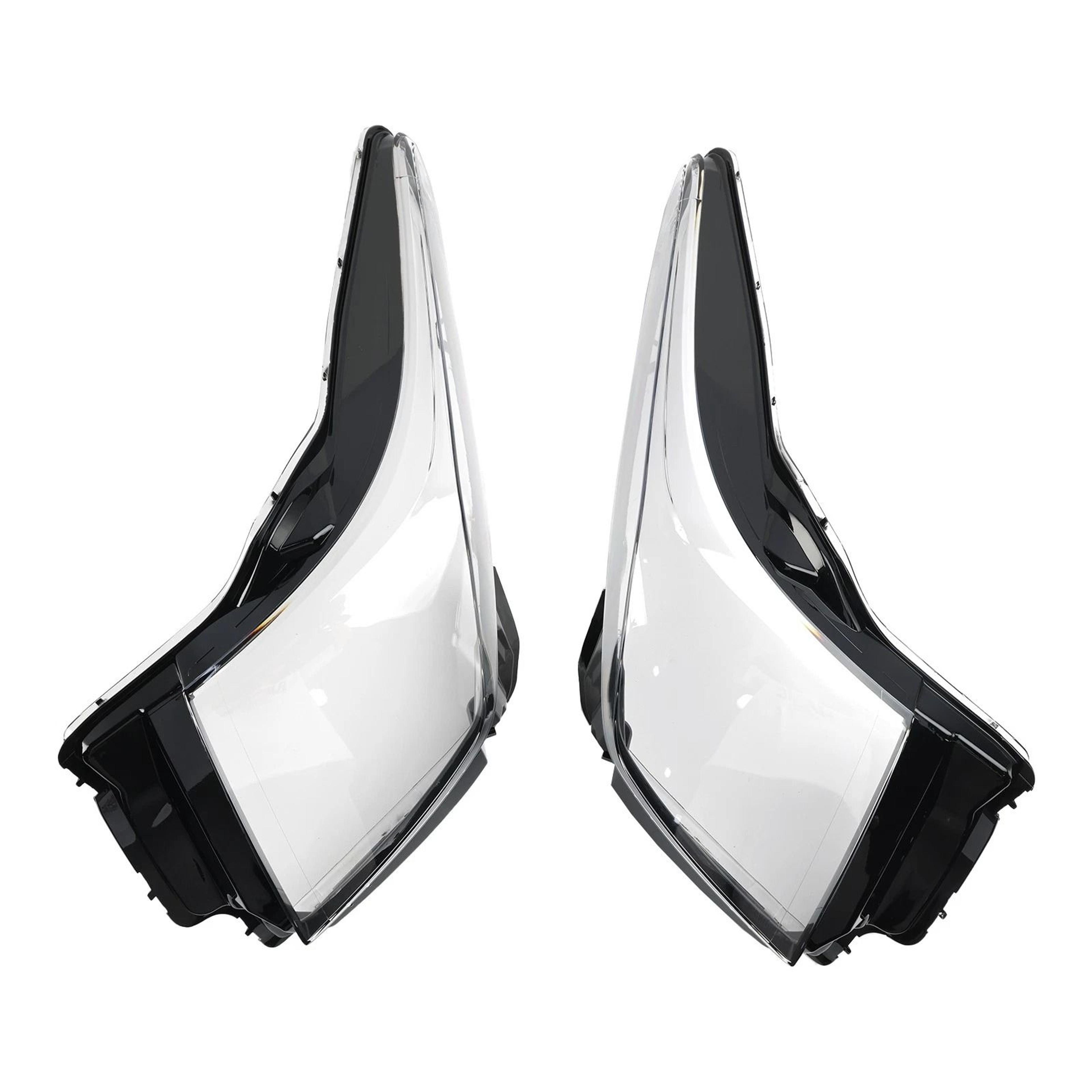 Premium Cadillac ATS Headlight Lens Cover Pair Direct Fit Headlight Replacement Lens 7
