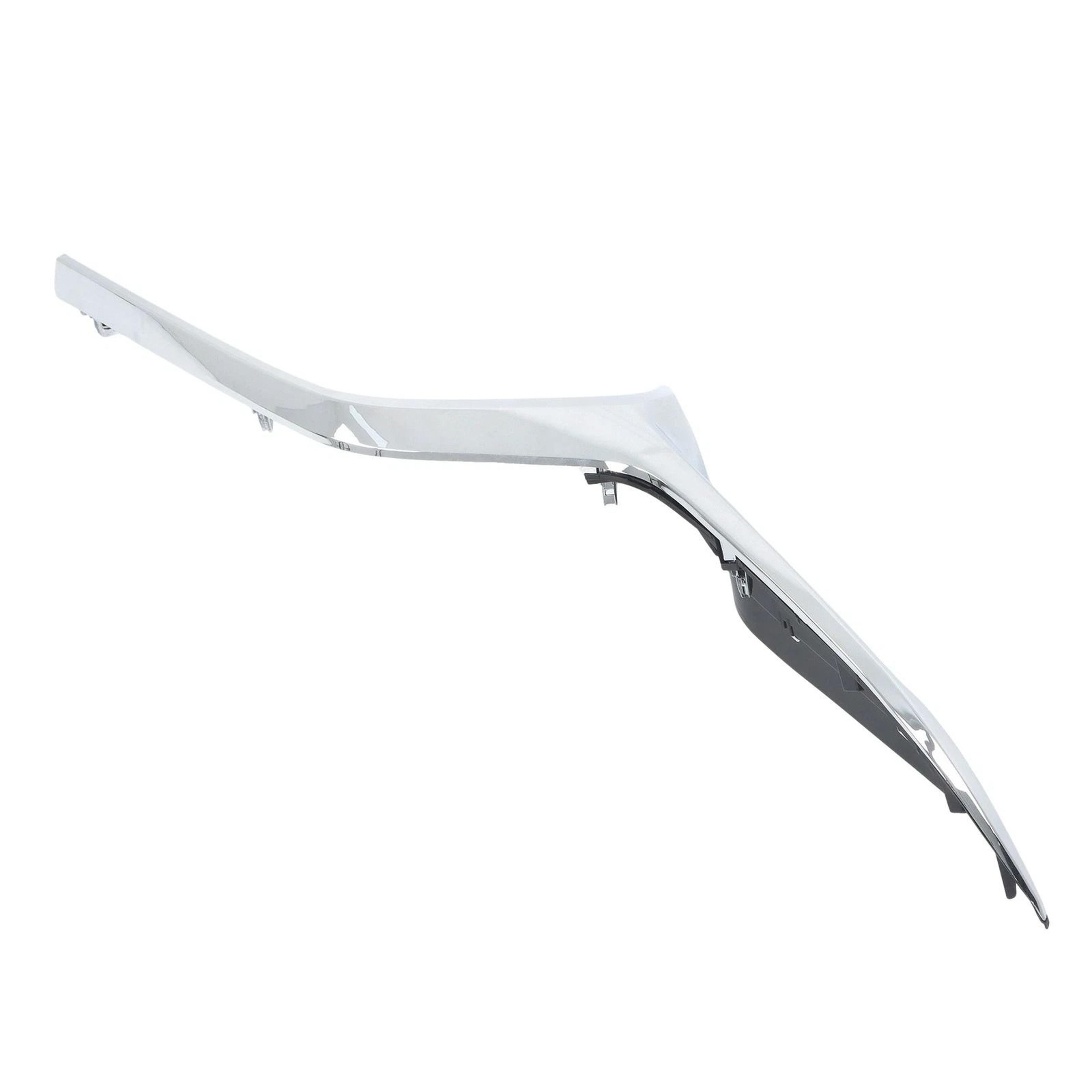 Chrome Front Grille Trims For Mazda Left Right 2 Piece Plastic 4