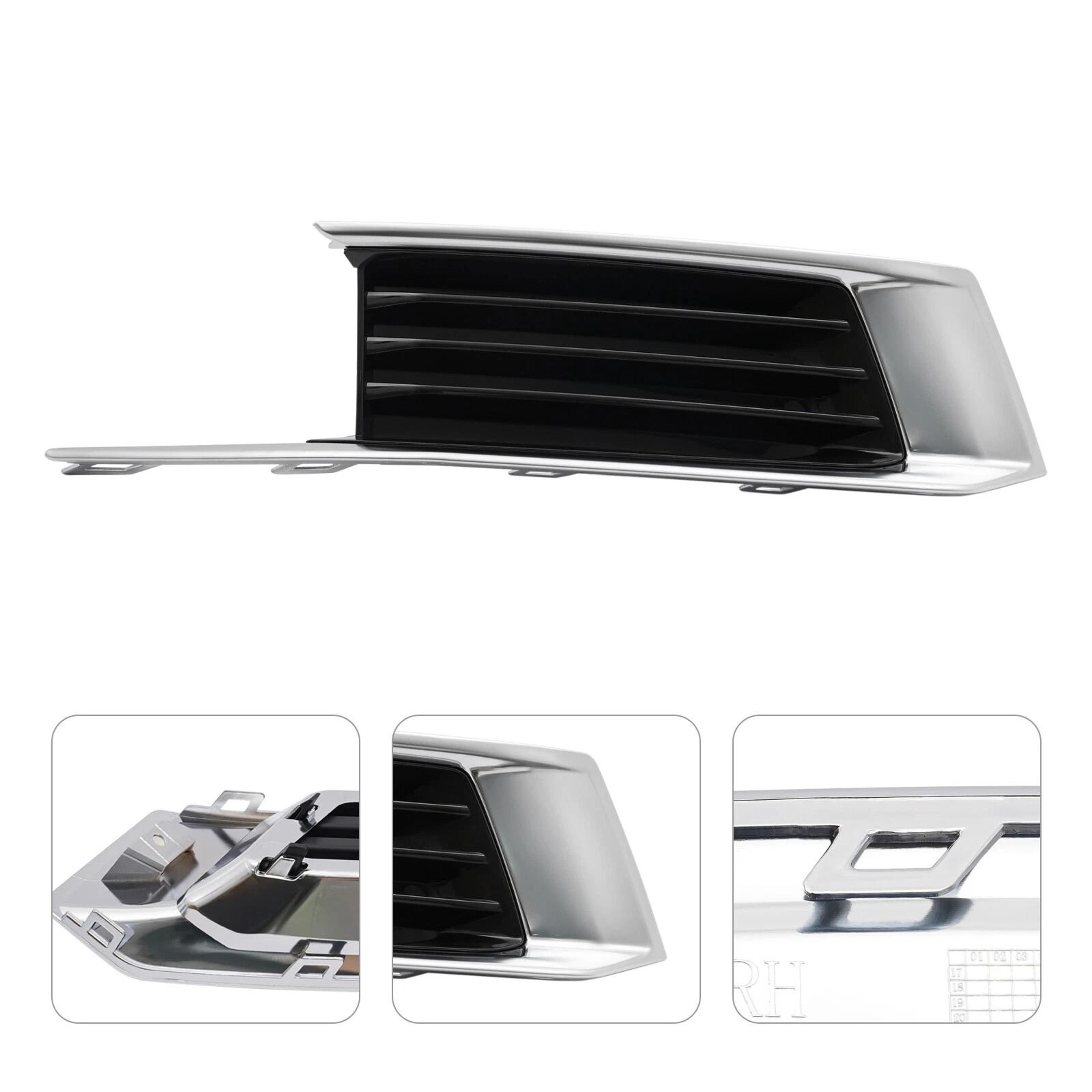 Cadillac XTS Right Side Chrome Fog Light Cover Replacement Front Fog Lamp Bezel 15