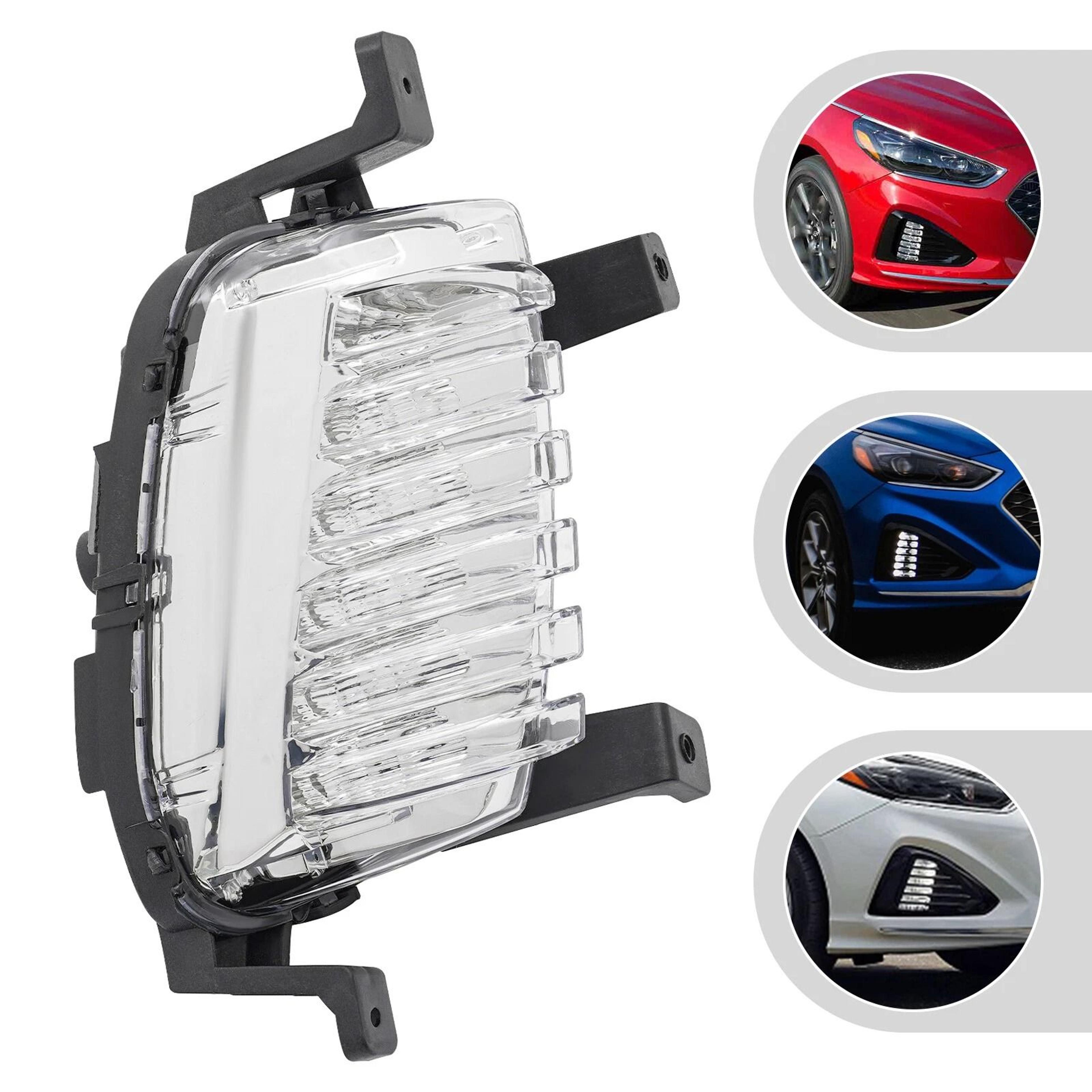 Passenger Side LED Driving Light  Fog Lamp Assembly For Hyundai Sonata Limited 20T 15
