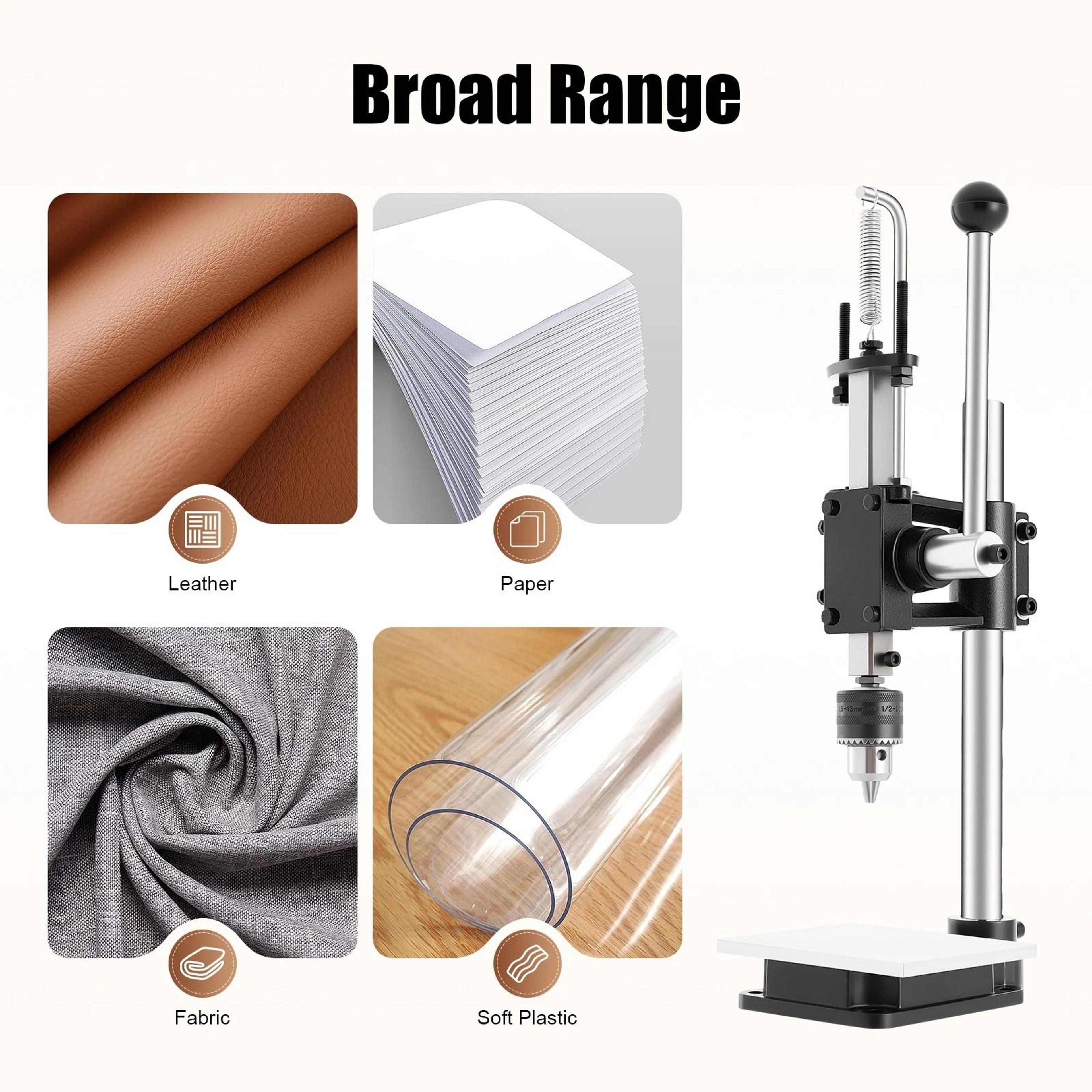 Professional Leather Embossing Machine Manual Stamping Press For Logo Marking Punching  Crafting 7