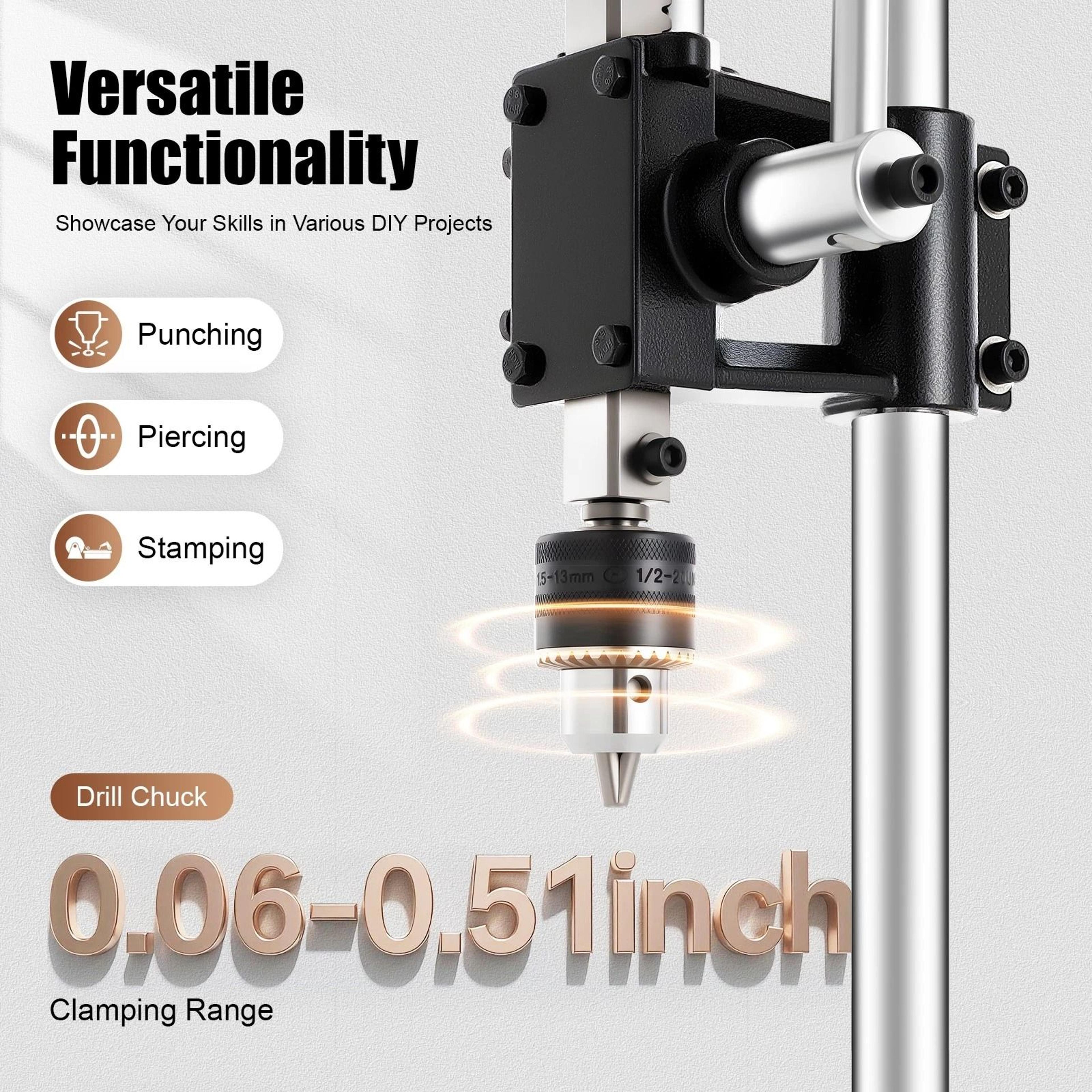 Professional Leather Embossing Machine Manual Stamping Press For Logo Marking Punching  Crafting 10