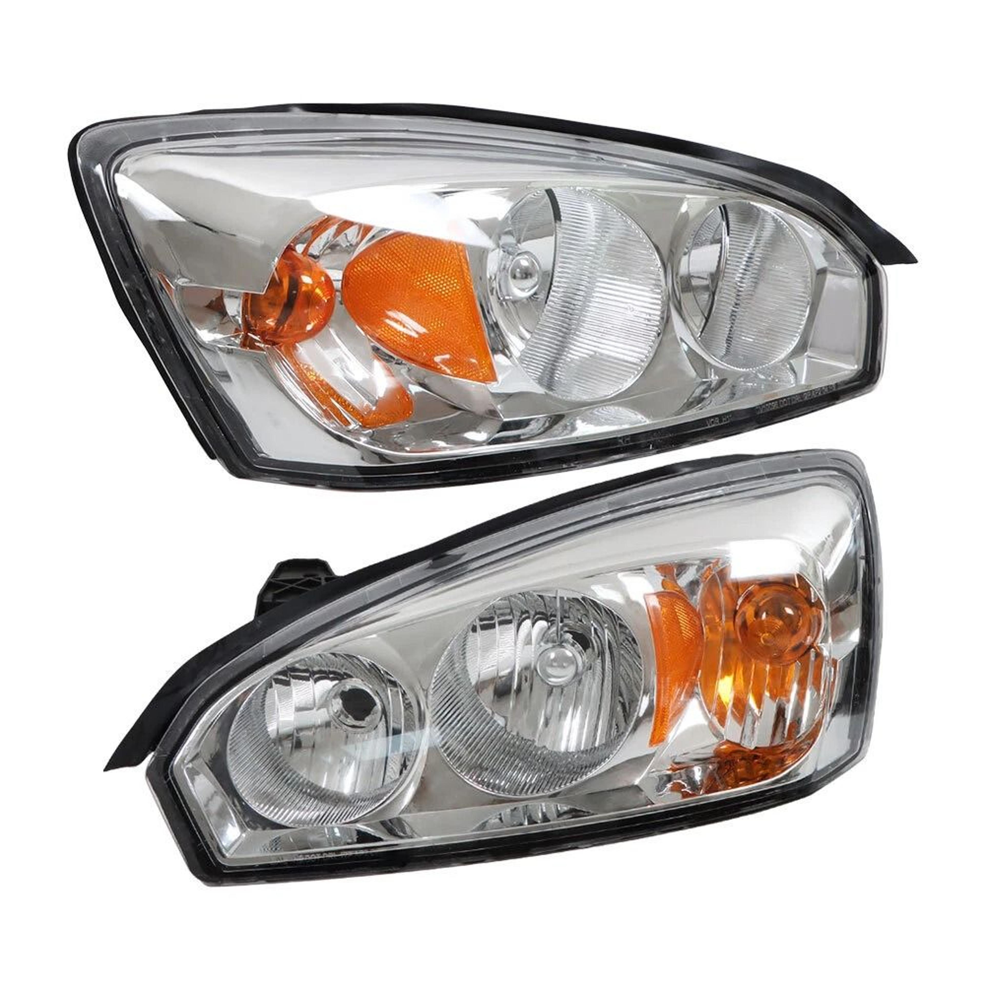 Premium Direct Fit Chevy Malibu Headlights Replacement Pair Left  Right 6