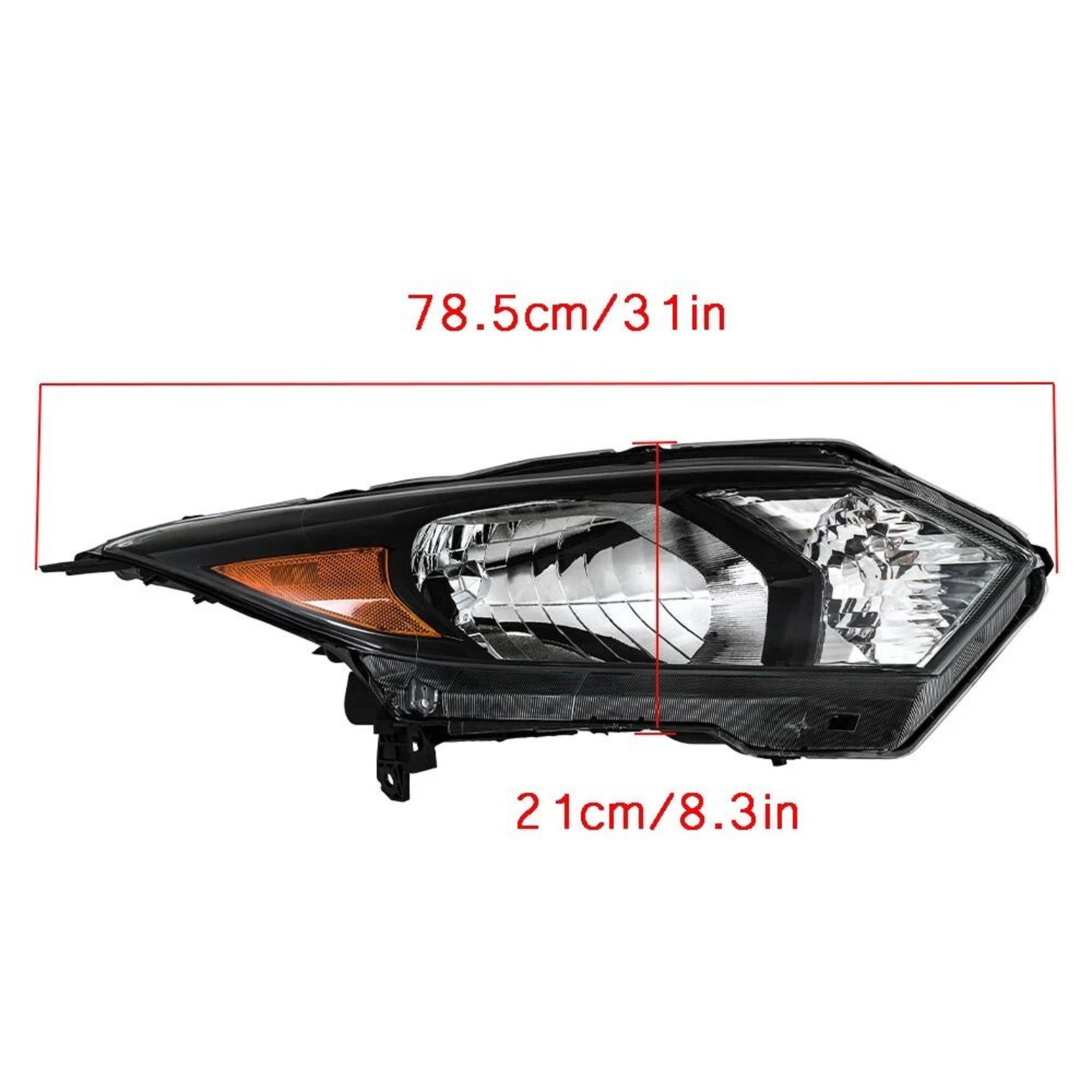 High Performance Halogen Headlight Assembly For Honda HR V Right  Left 2