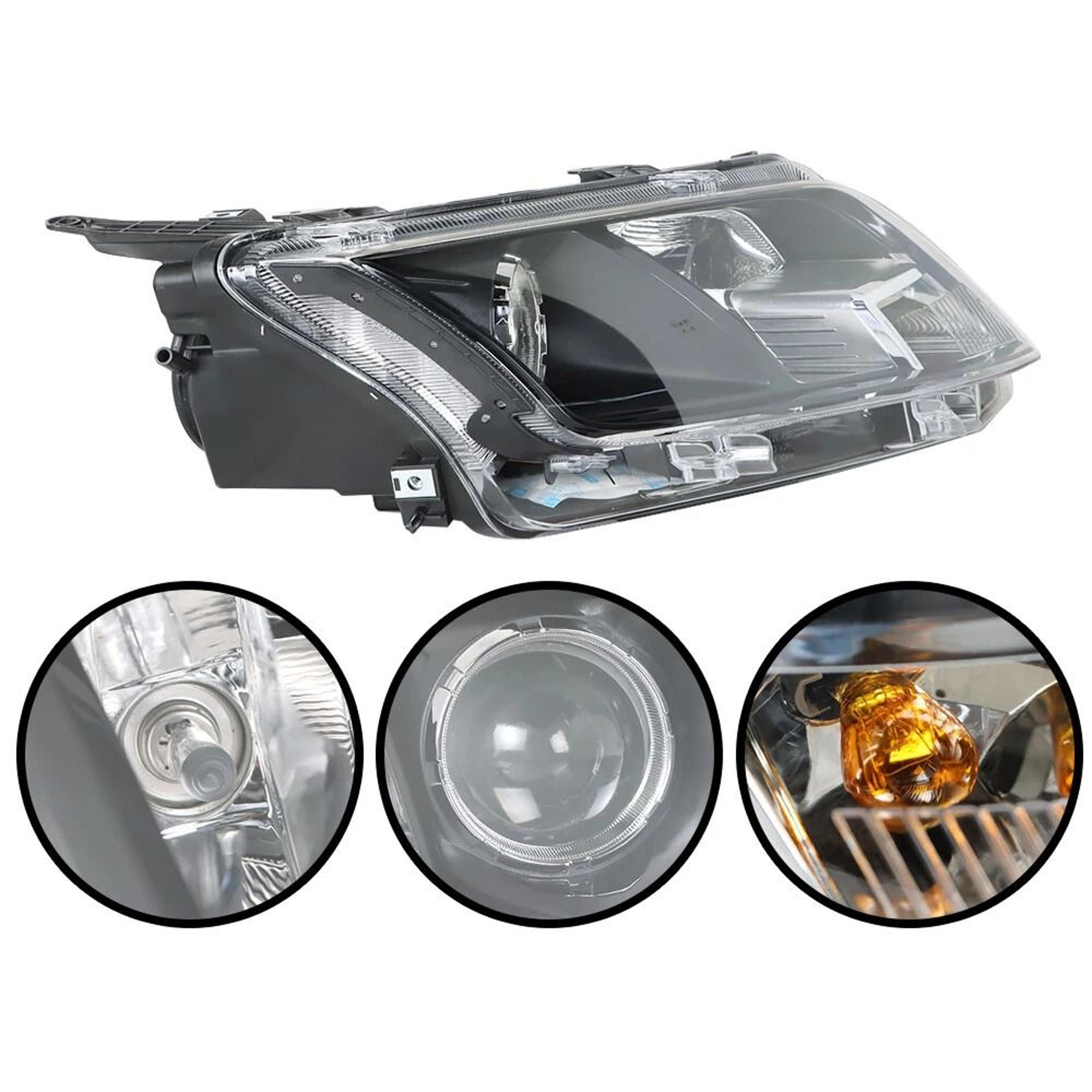 Premium Direct OE Style Headlight Assembly For Ford Fusion Halogen Headlights Driver  Passenger 3