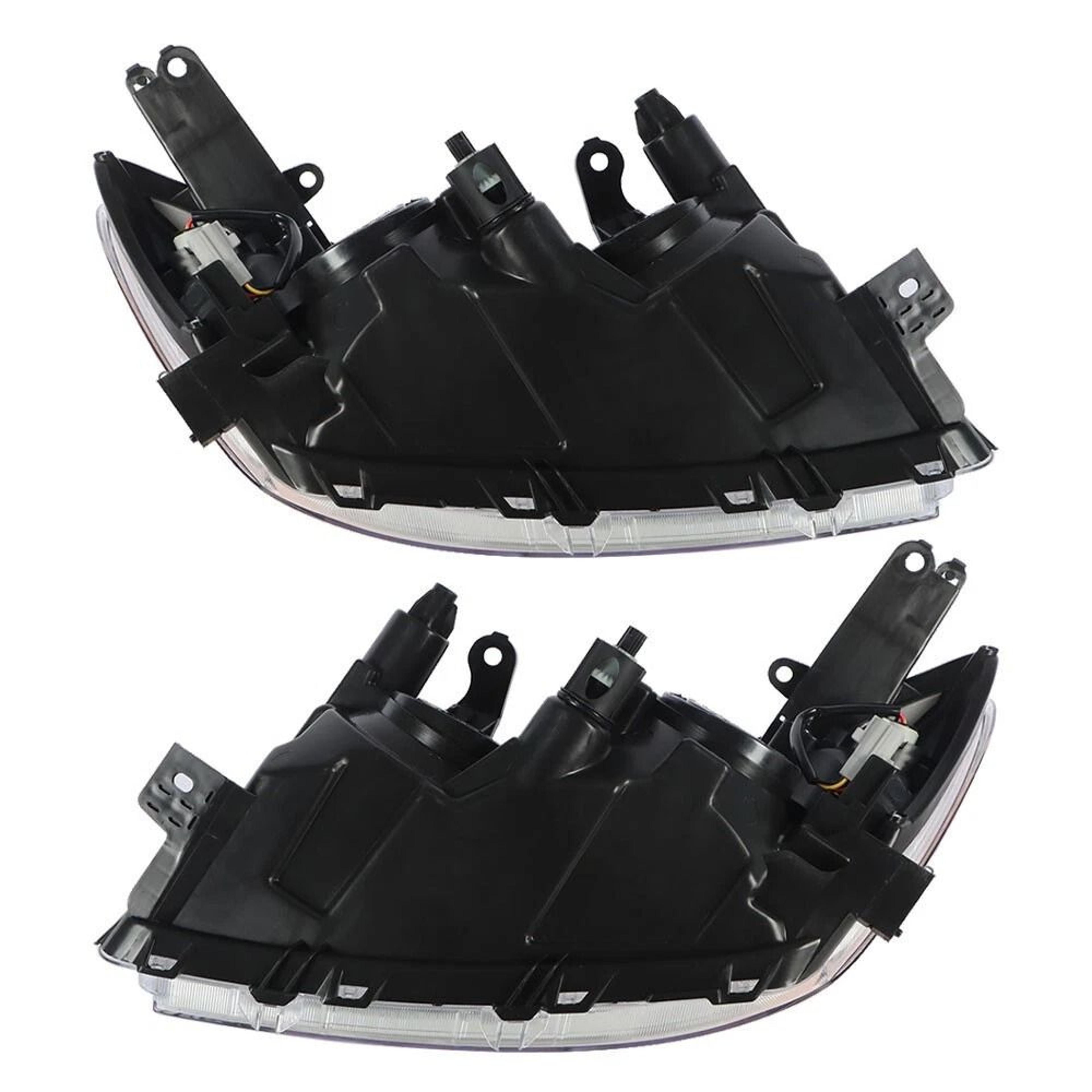 Toyota RAV4 Halogen Headlights Pair Left  Right Replacement Assemblies 4