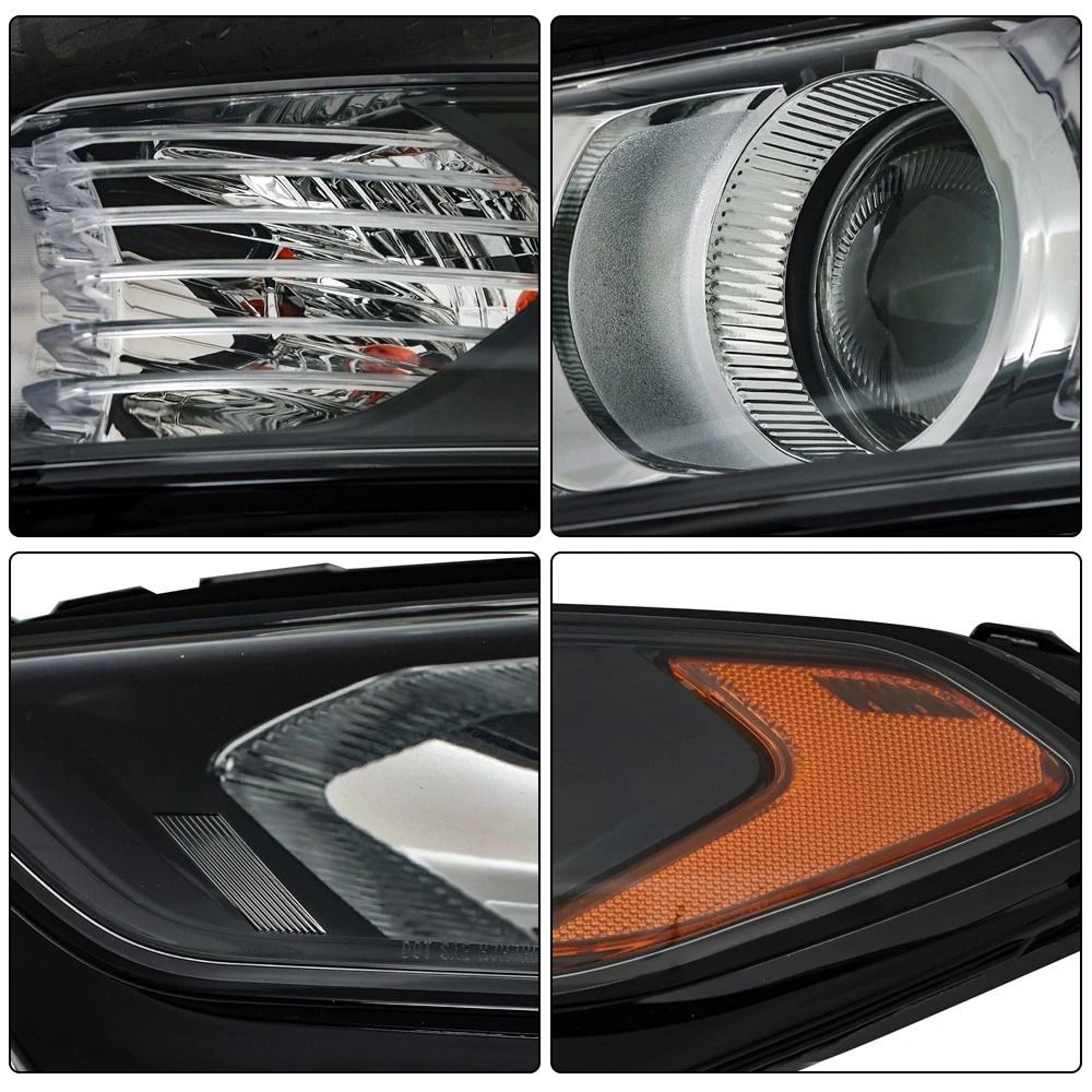 Premium Direct Replacement Ford Fusion Headlight Assembly Halogen Set Left  Right 8