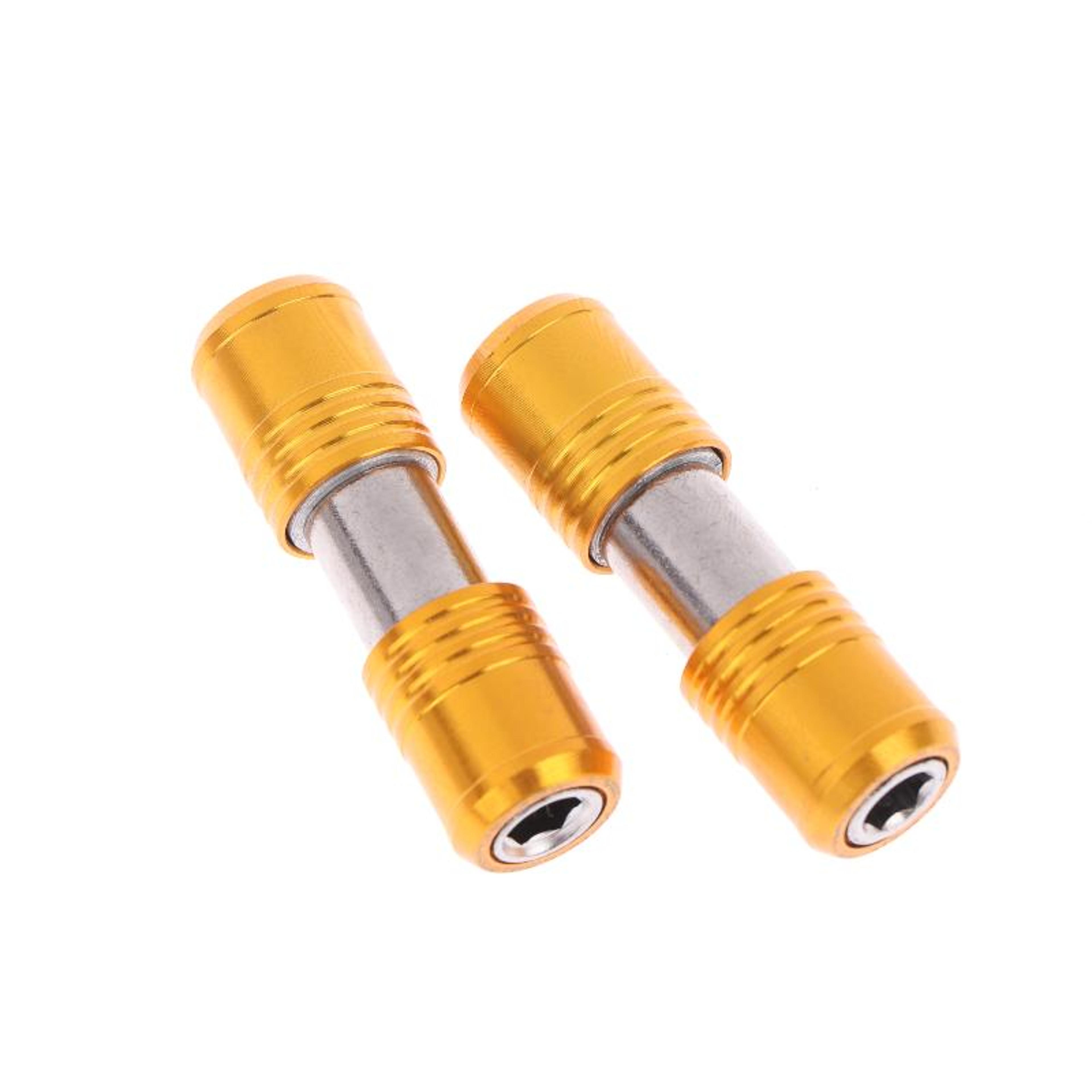 hex quick release extension rod, portable double head screwdriver bit holder for power tools