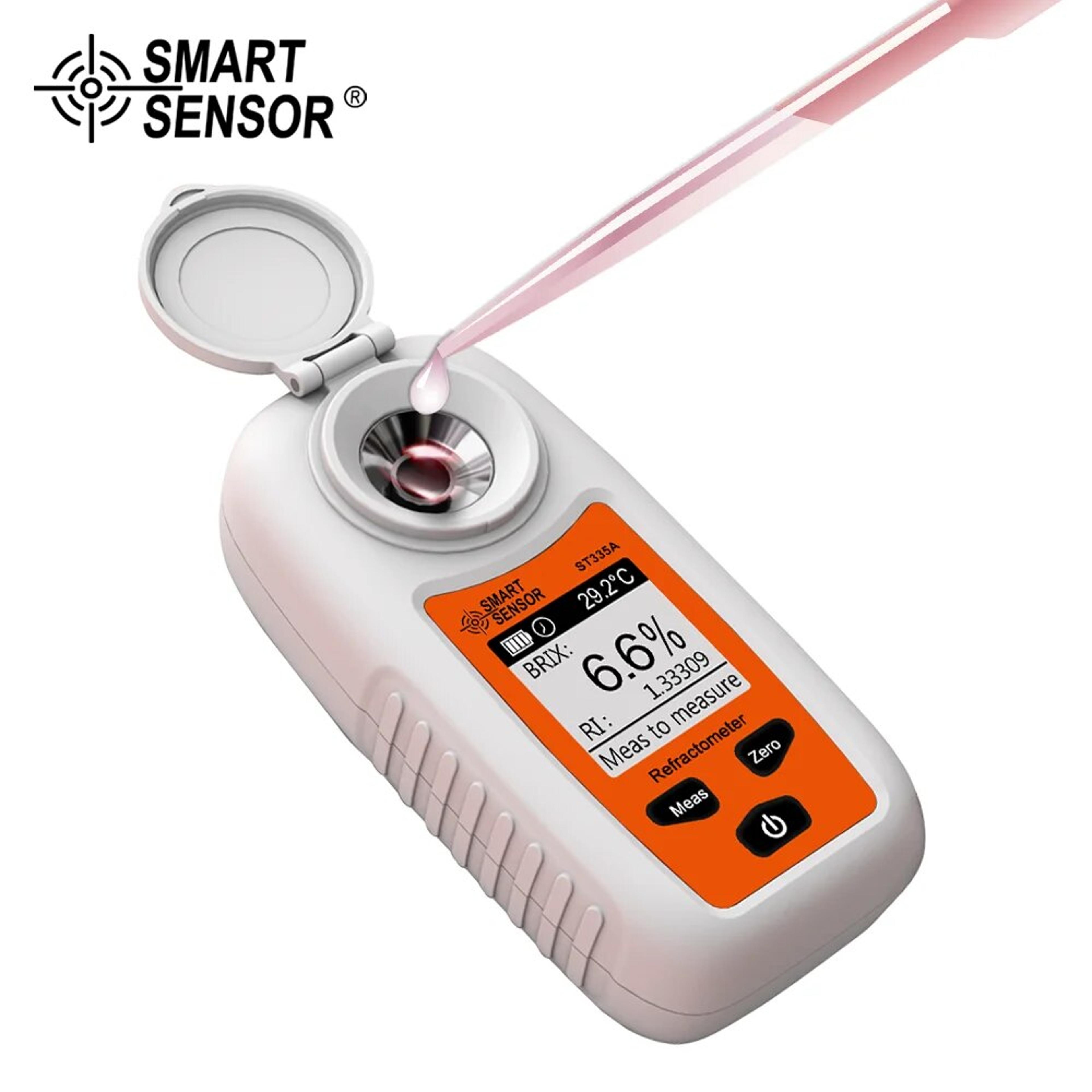 Digital Refractometer Brix Meter With ATC For Fruit Juice Beverage Sugar Content Measurement LCD Sa 1