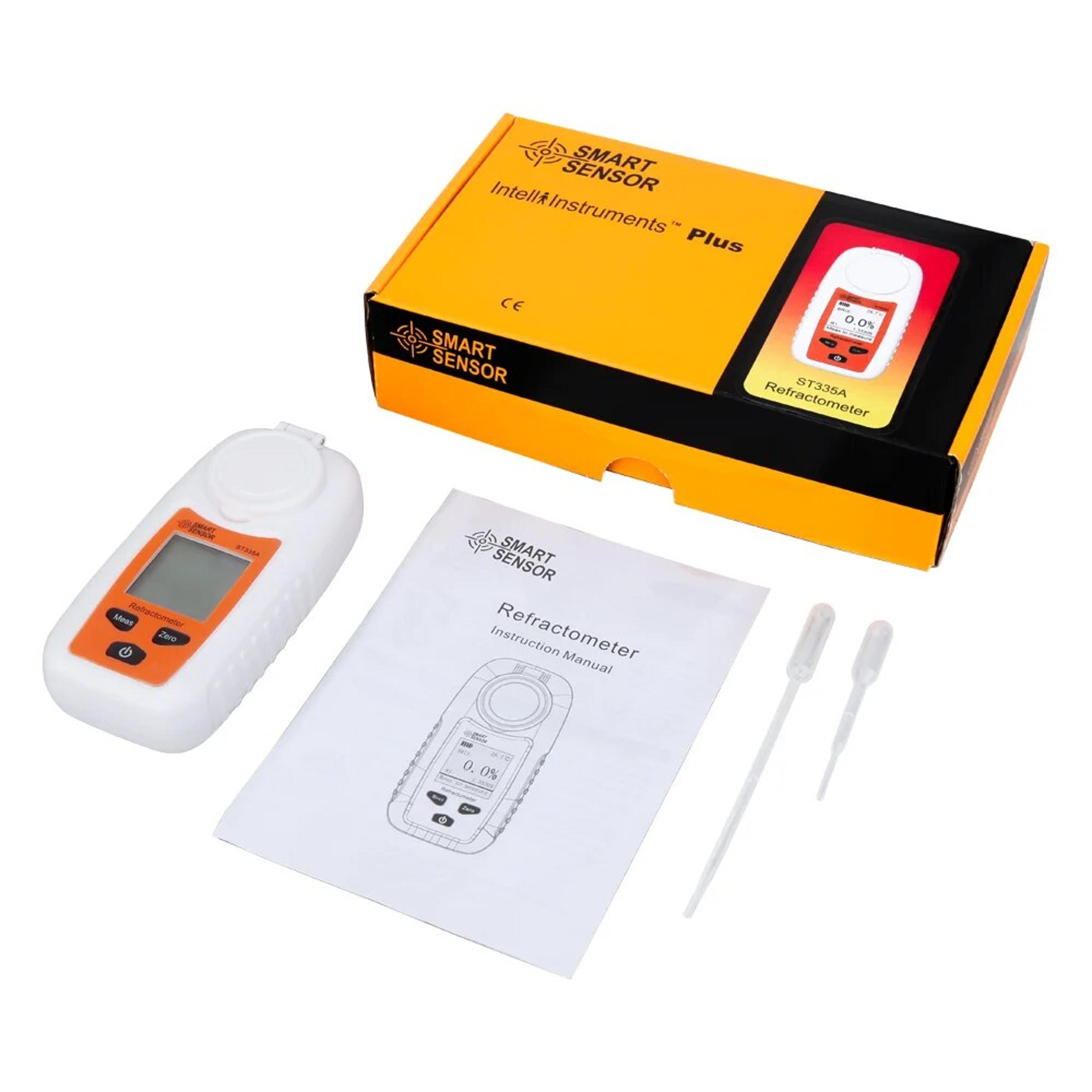 Digital Refractometer Brix Meter With ATC For Fruit Juice Beverage Sugar Content Measurement LCD Sa 5