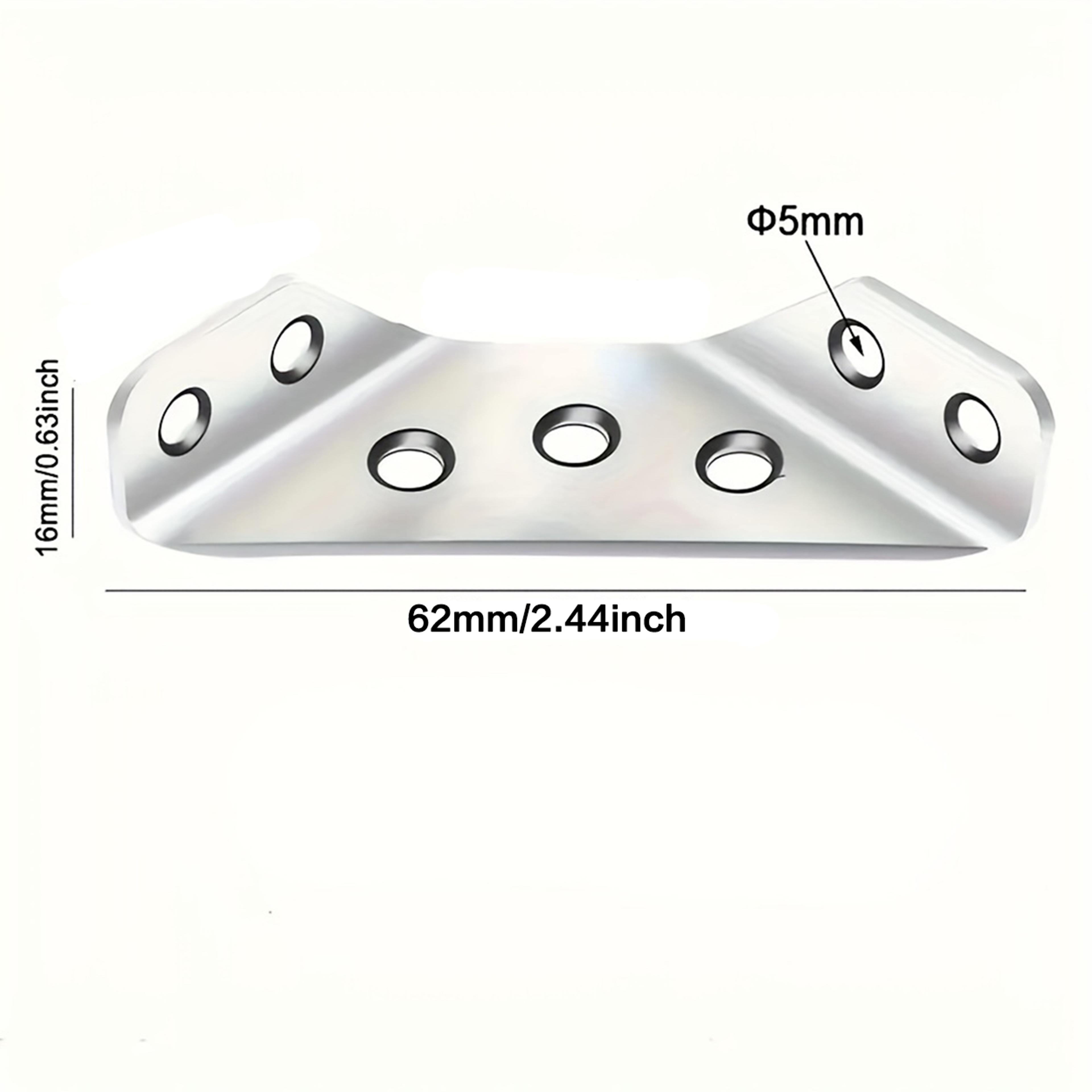 Stainless Steel Ninty Degree Corner Brackets For Furniture And Woodworking 4