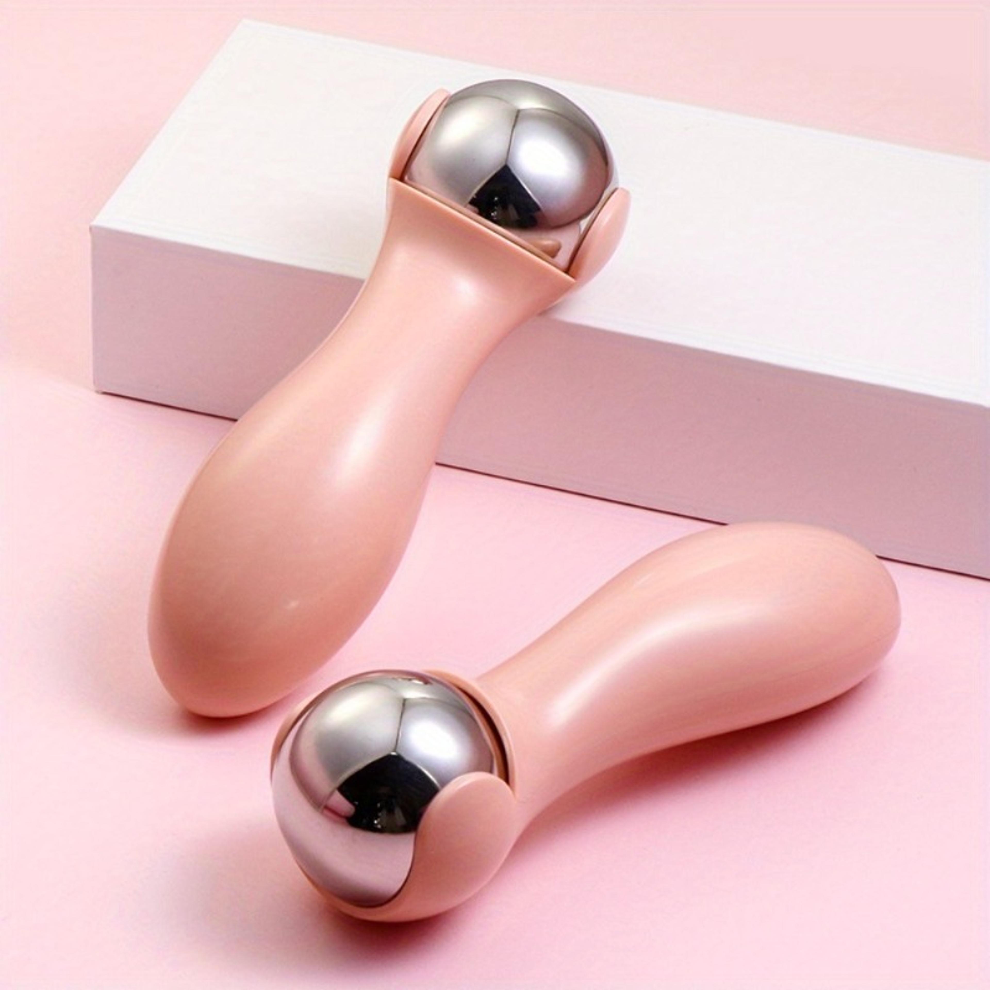 stainless steel facial massager for hot and cold compress