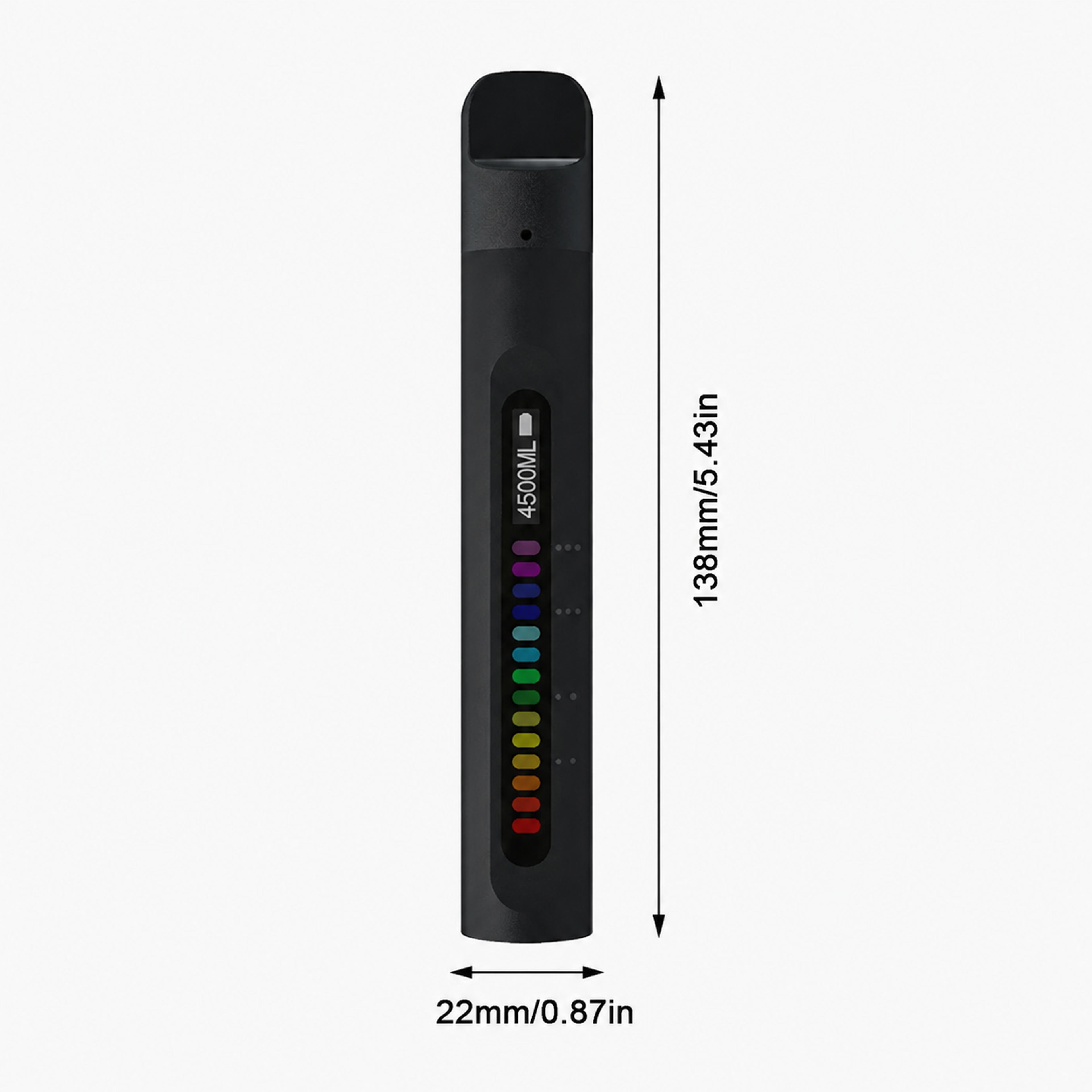 Smart Respiratory Muscle Breathing Trainer With LED Dual Display And USB C Charging 5