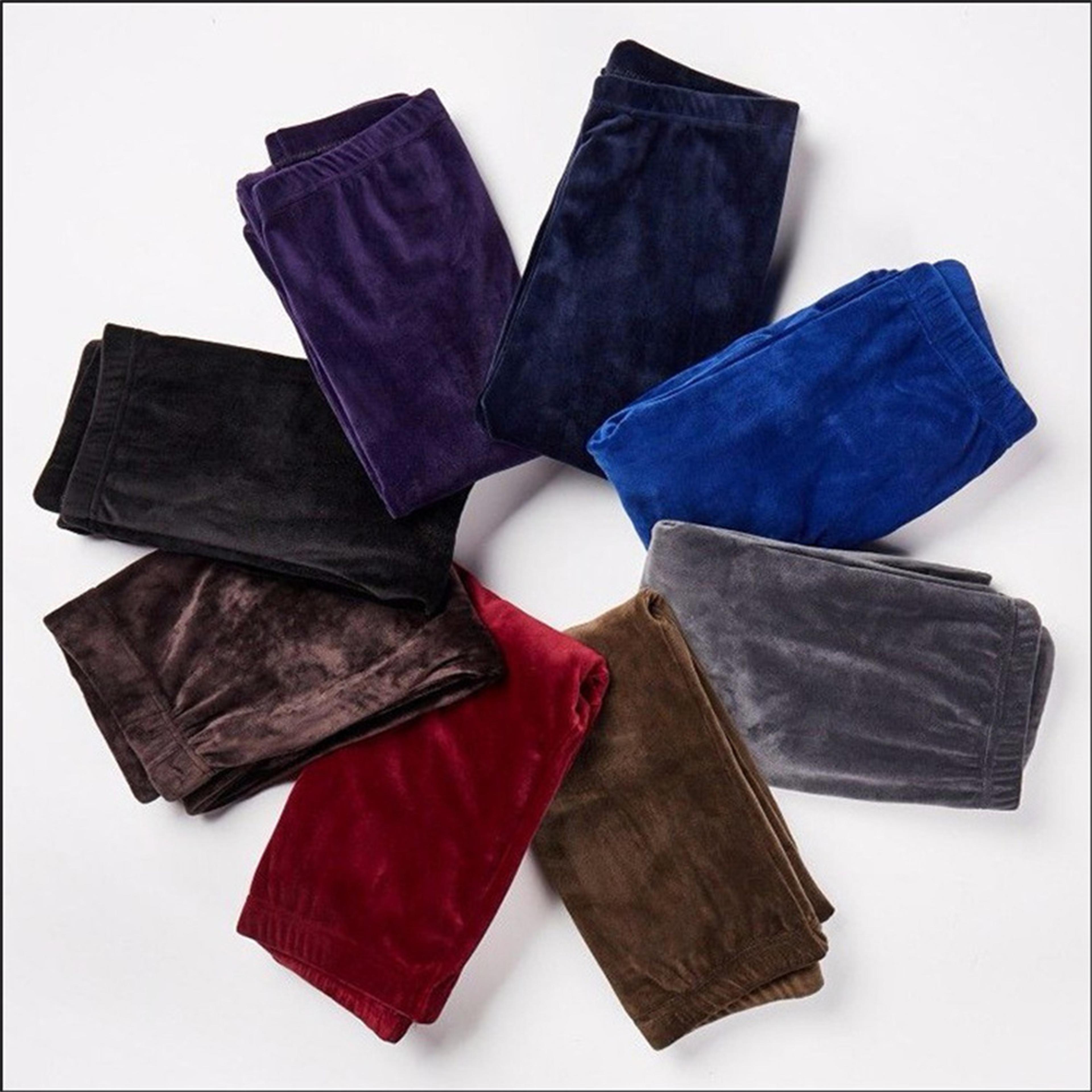 Womens High Waist Thermal Leggings With Seamless Knit Design 1