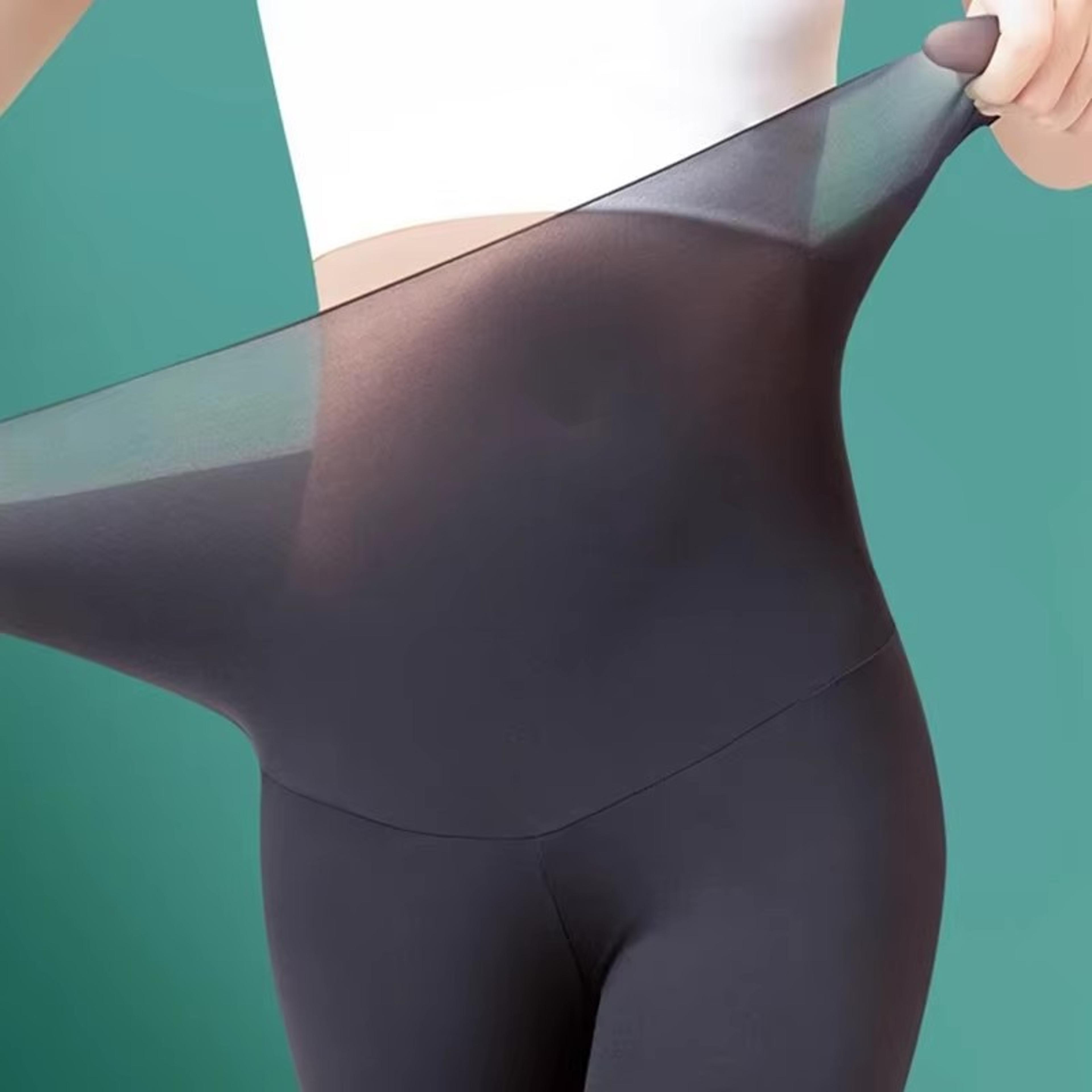 womens high waist ice silk shark skin leggings seamless breathable yoga pants