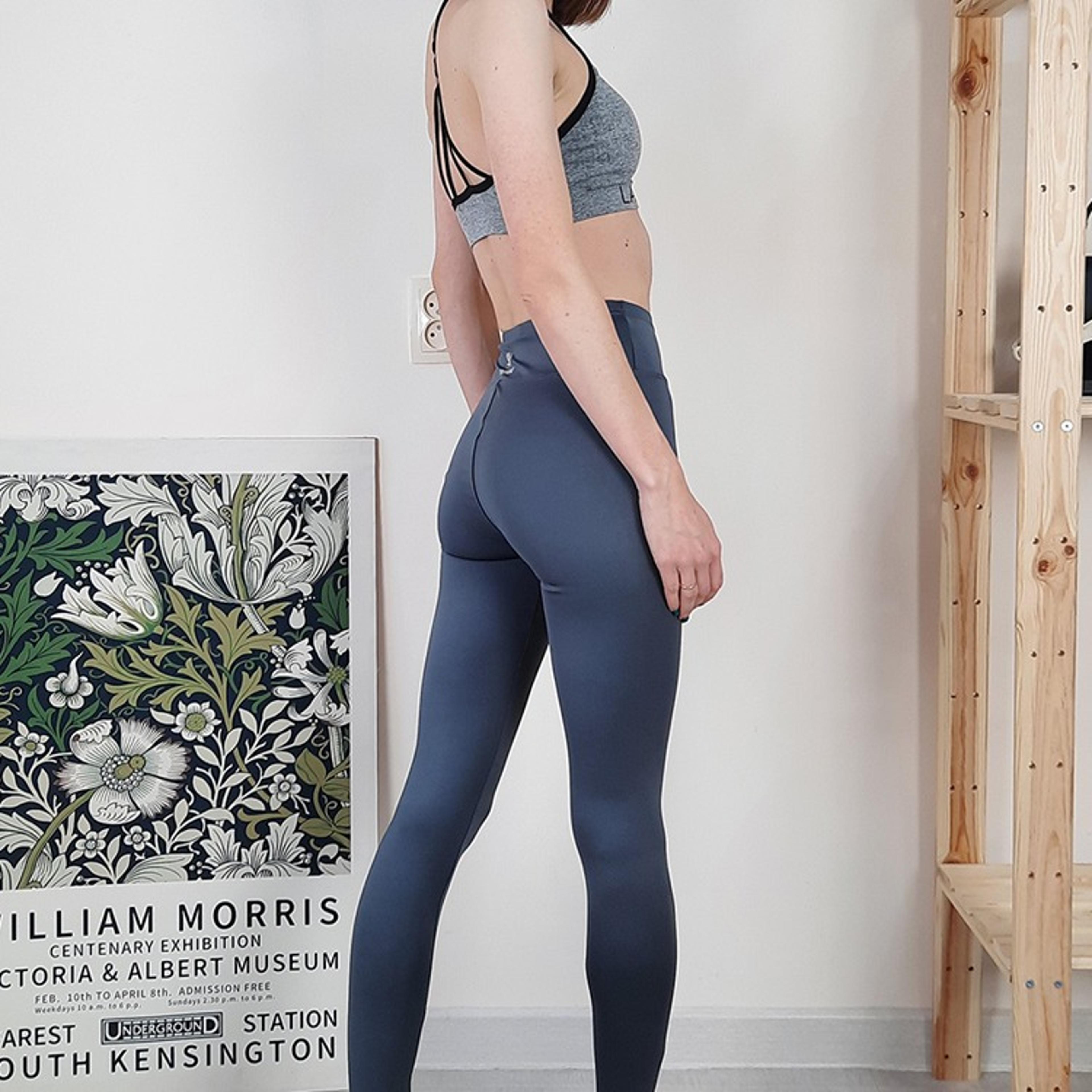 Womens High Waisted Sun Print Leggings Seamless Stretch Ankle Length Pantsjpg