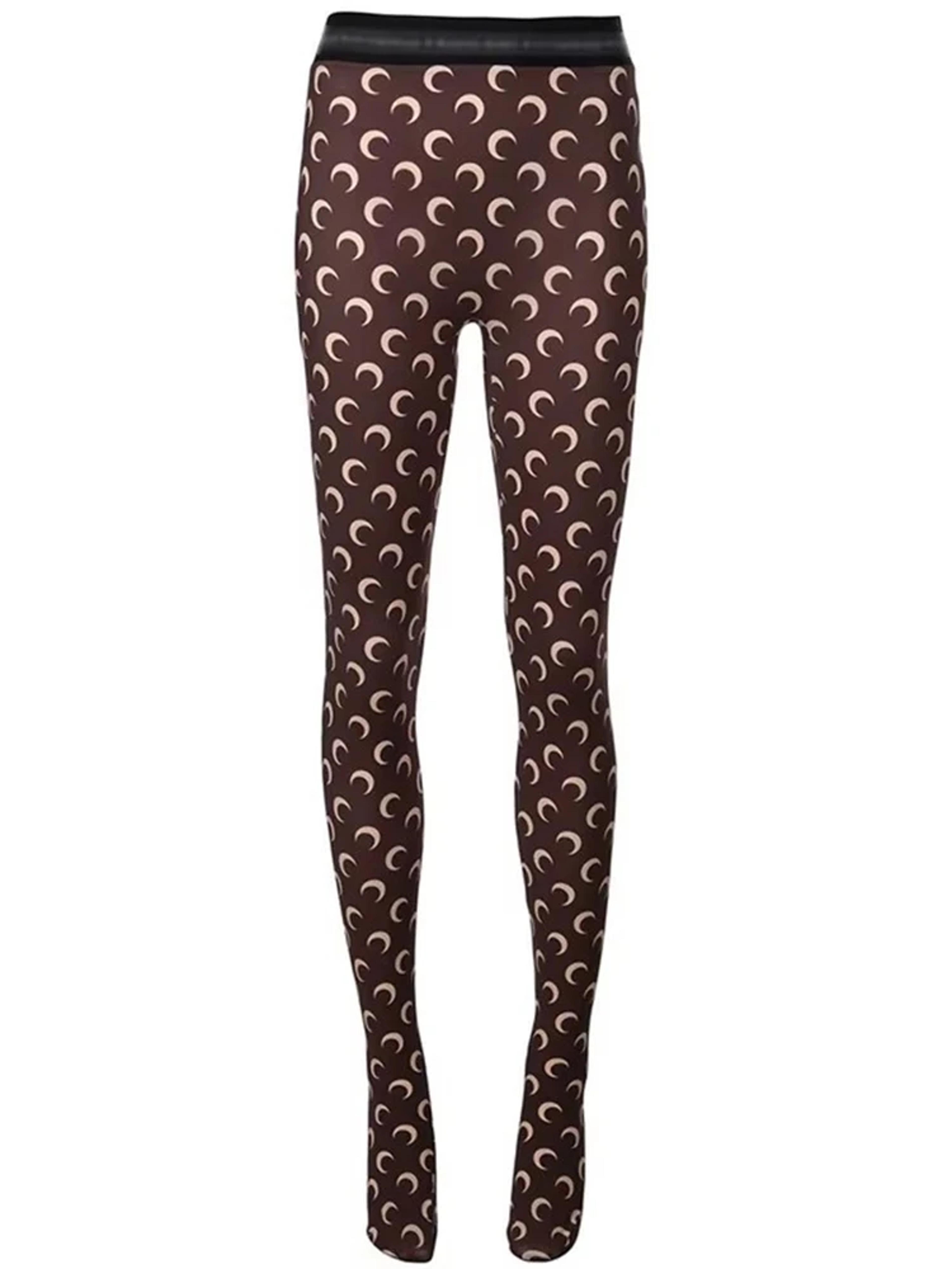 Womens Seamless Printed Leggings Lightweight Stretch Ankle Length Pants 7