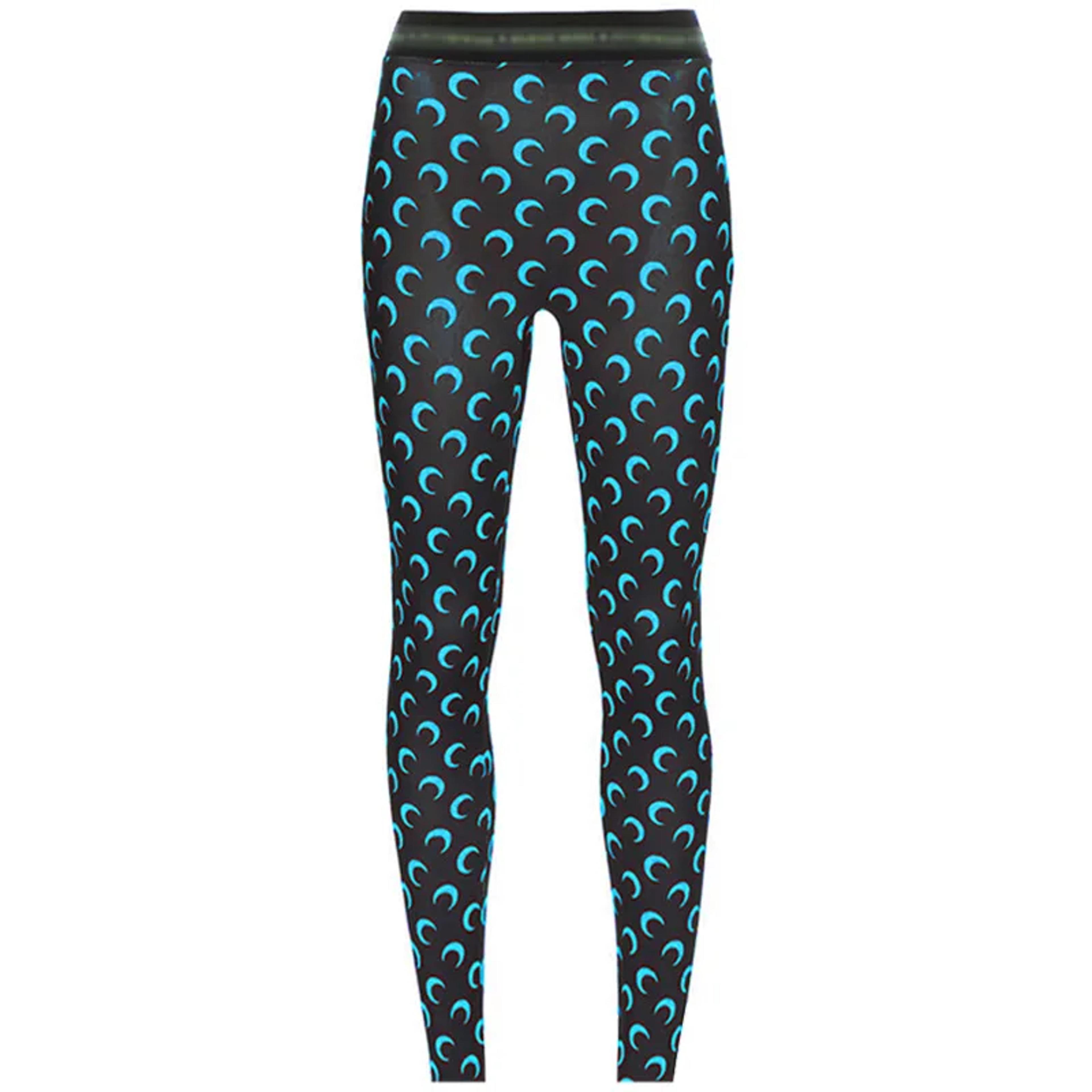 Womens Seamless Printed Leggings Lightweight Stretch Ankle Length Pants 10